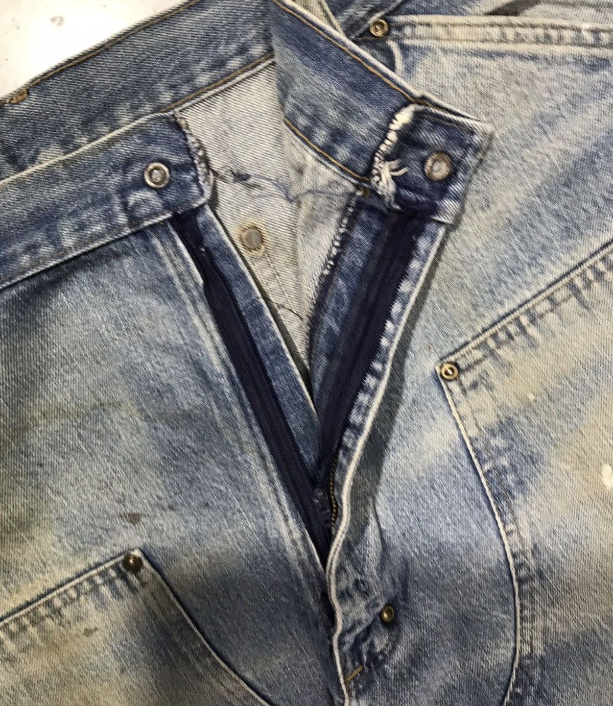 Carhartt Vintage super thrashed carhartt double knee denim Size US 40 / EU 56 - 4 Thumbnail