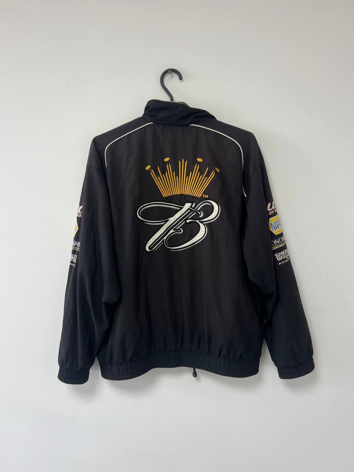 Other Vintage Bud King of Beers Nascar Racing Jacket Full Zip XL Size US XL / EU 56 / 4 - 19 Thumbnail