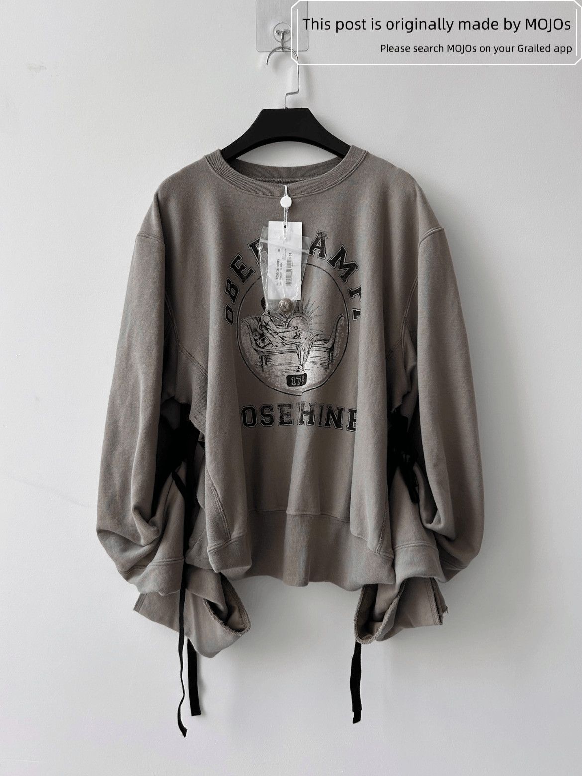 Maison Margiela Maison Margiela 17SS OBERKAMPF Logo Sweatshirt Size US M / EU 48-50 / 2 - 2 Thumbnail