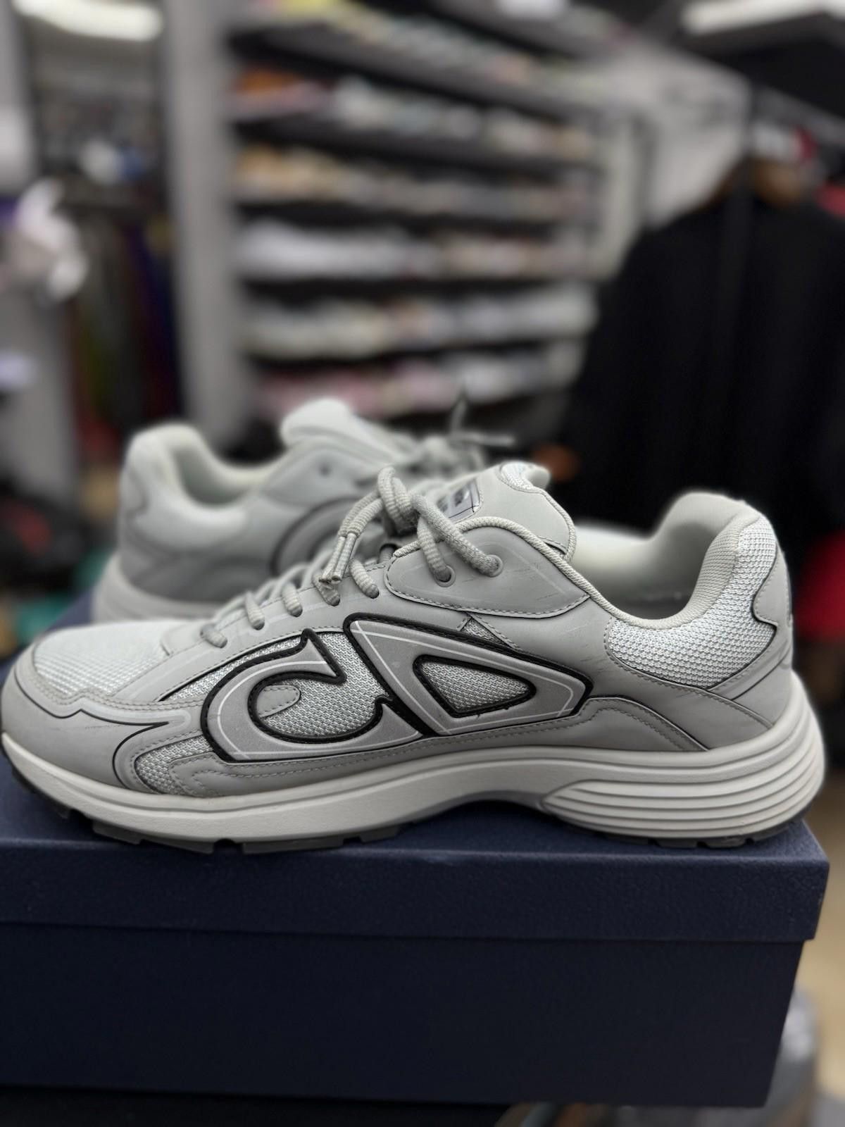 Dior Size 46EU / 13US - Dior B30 Grey Sneakers Retail $1200 Size US 13 / EU 46 - 6 Thumbnail