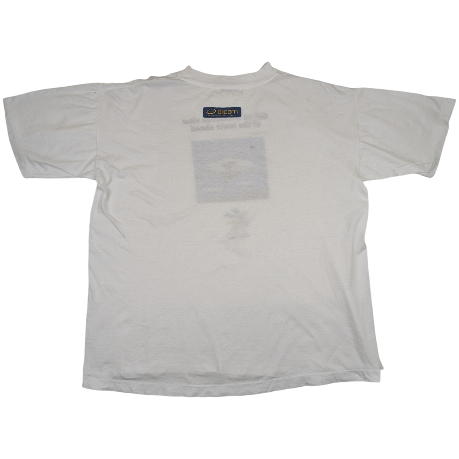 Nintendo 90's CLEARSTEP Olicom Ethernet T-Shirt Single Stitches Size US XL / EU 56 / 4 - 5 Thumbnail