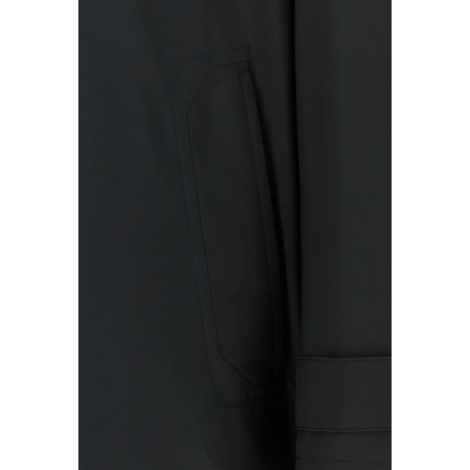 Brioni BRIONI Black Polyester Coat New & Authentic (Men's size:L;) Size US L / EU 52-54 / 3 - 3 Thumbnail