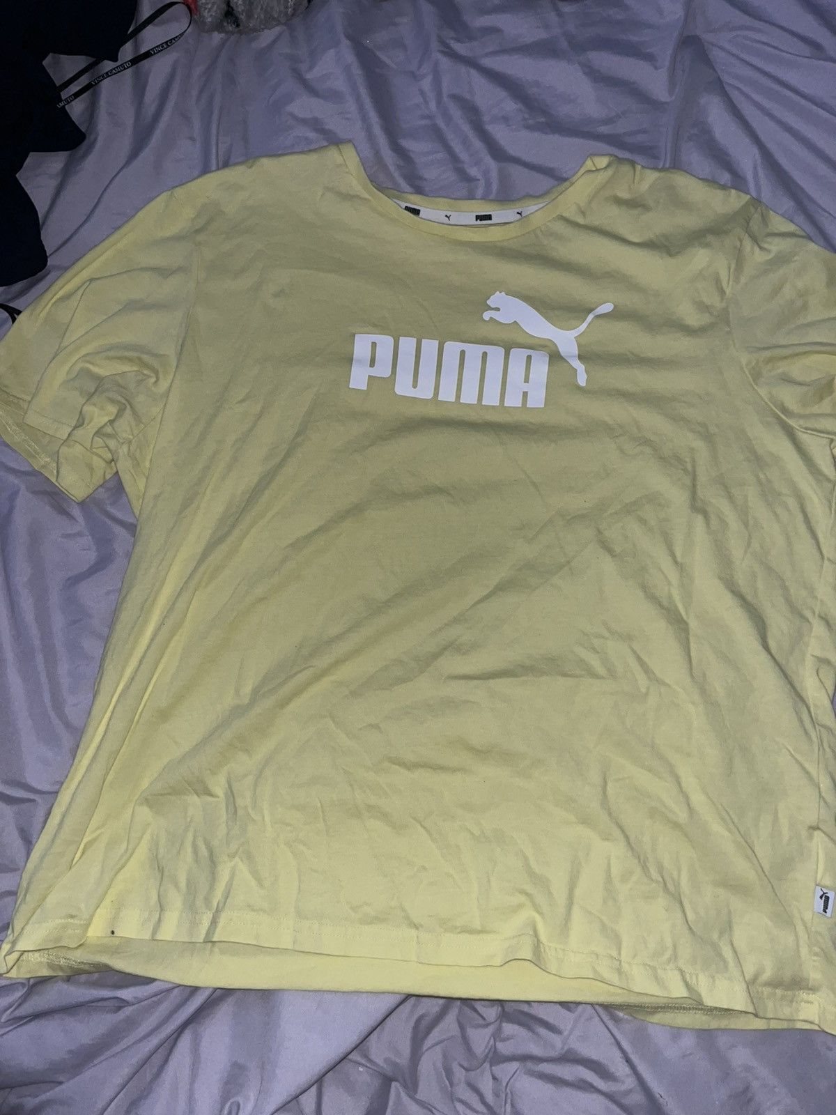 Puma Yellow Puma Shirt Size XL / US 12-14 / IT 48-50 - 1 Thumbnail