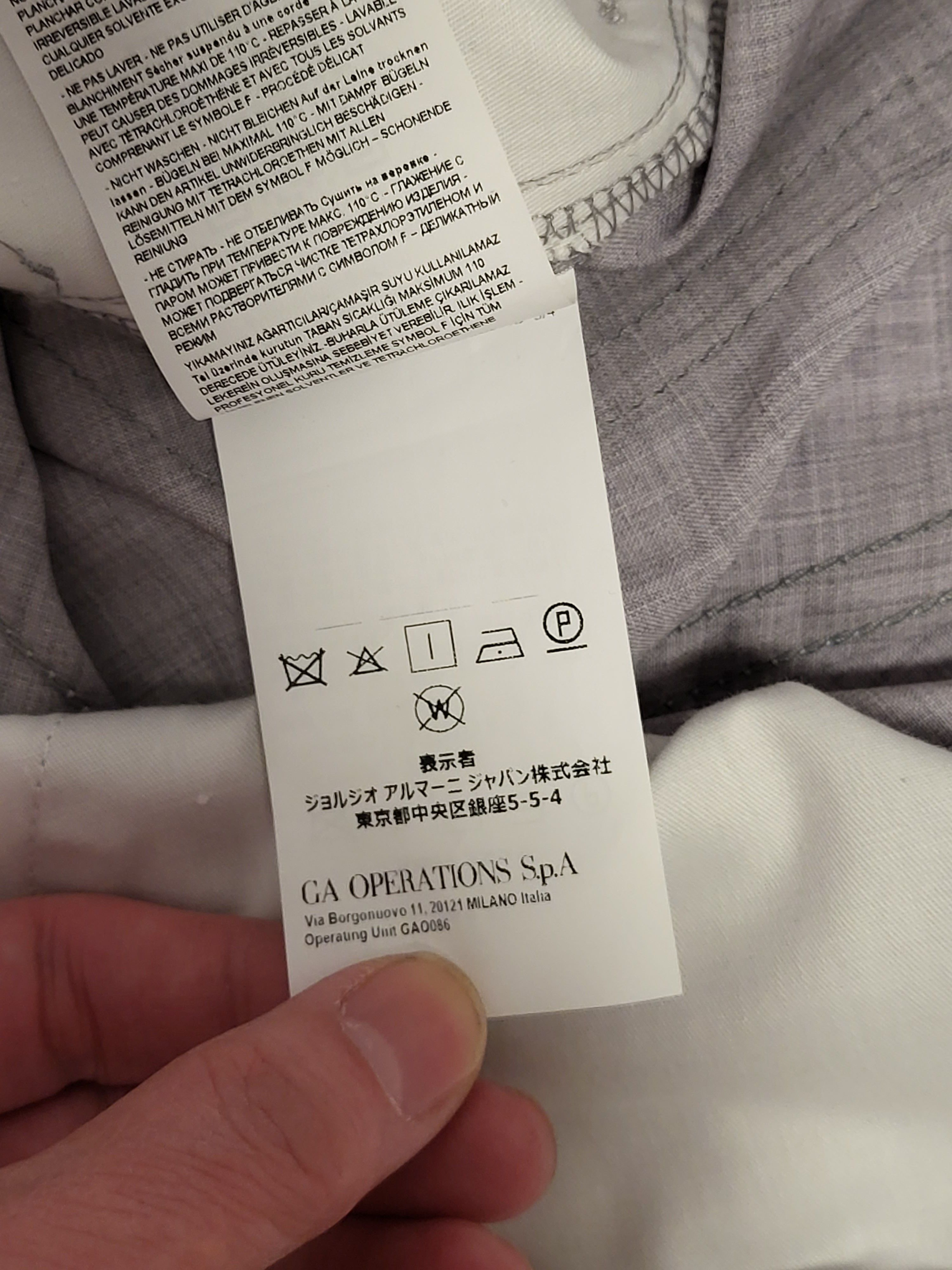 Emporio Armani E Performance Slim Fit Pants Size US 30 / EU 46 - 8 Thumbnail