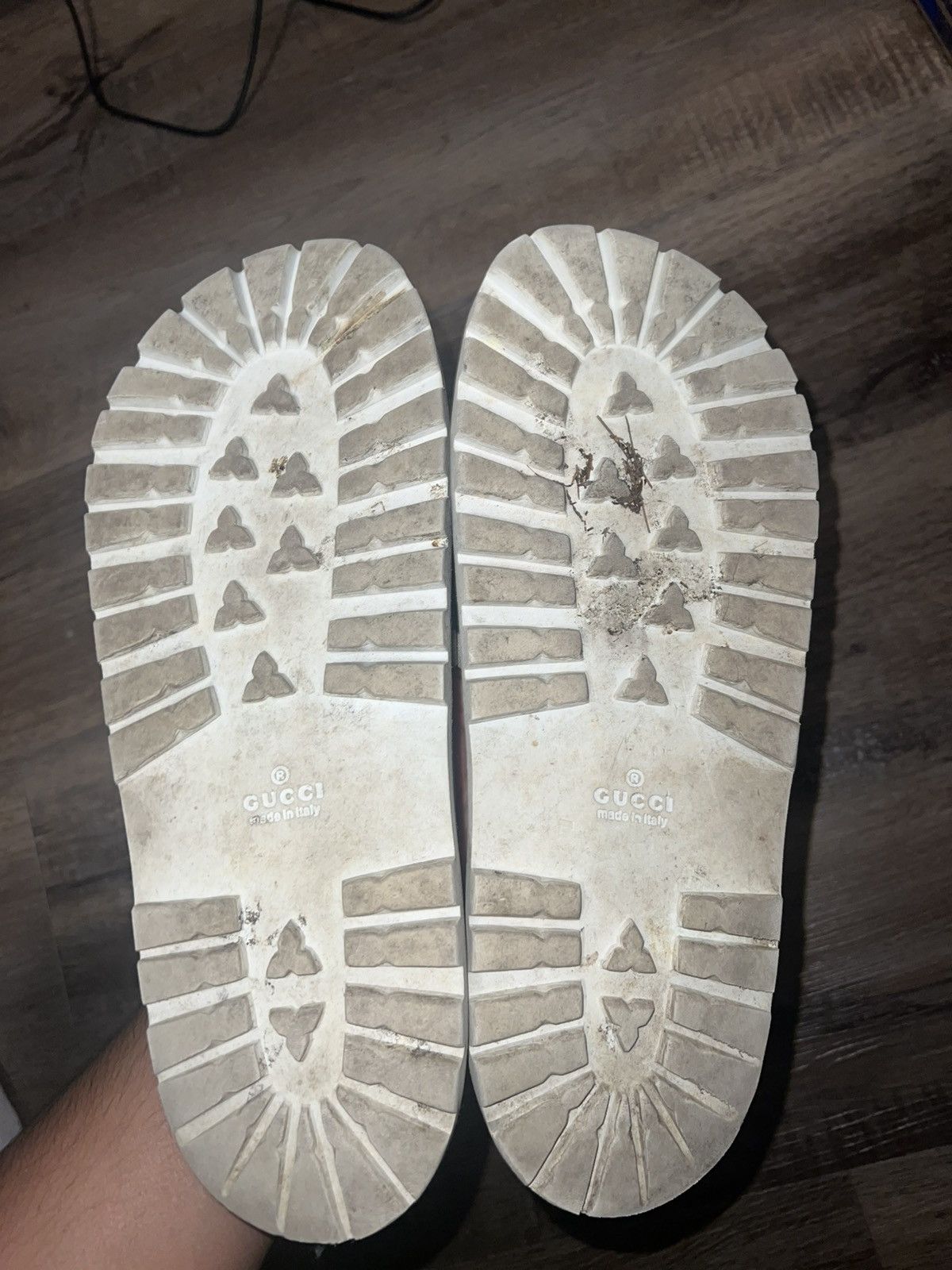 Gucci White gucci Size US 10 / EU 43 - 4 Thumbnail