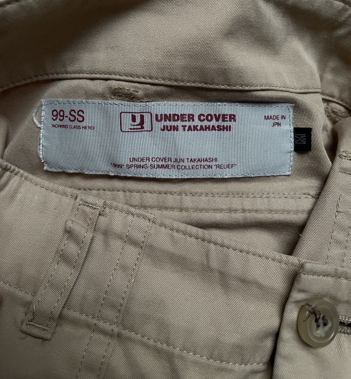 Jun Takahashi × Undercover × Vintage Vintage Japanese Brand Undercover Jun Takahashi Pants 1990s Size US 28 / EU 44 - 16 Thumbnail