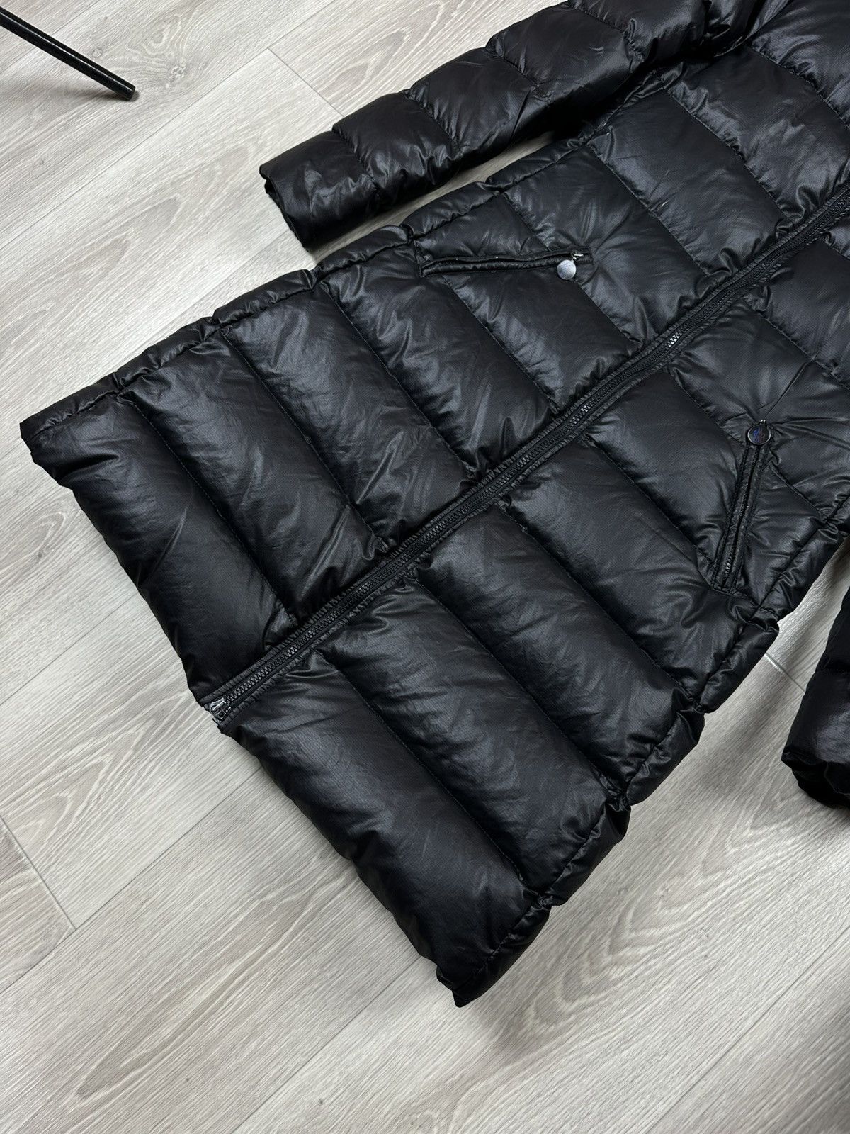 Moncler Black Moncler Moka Long Hooded Dawn Puffer Parka Jacket Size L / US 10 / IT 46 - 5 Thumbnail