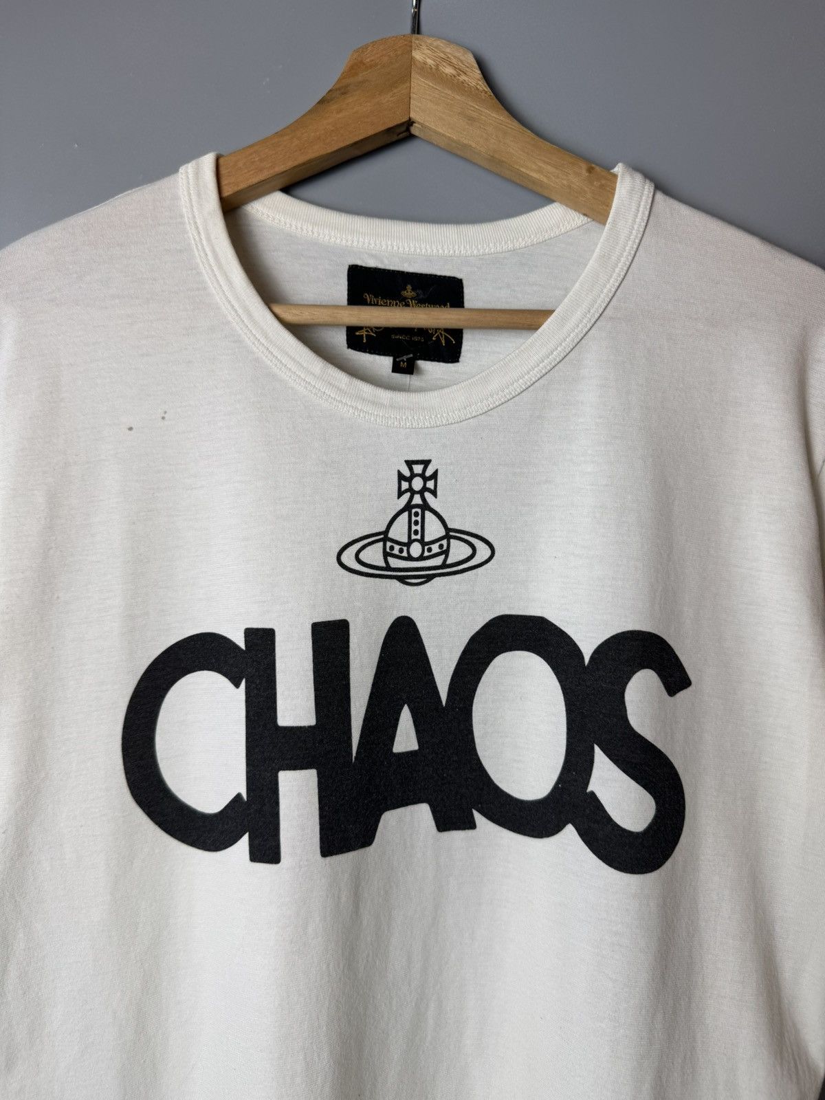Vivienne Westwood Vivienne Westwood x Anglomania 'Chaos' Tee Ringer Size US M / EU 48-50 / 2 - 2 Thumbnail