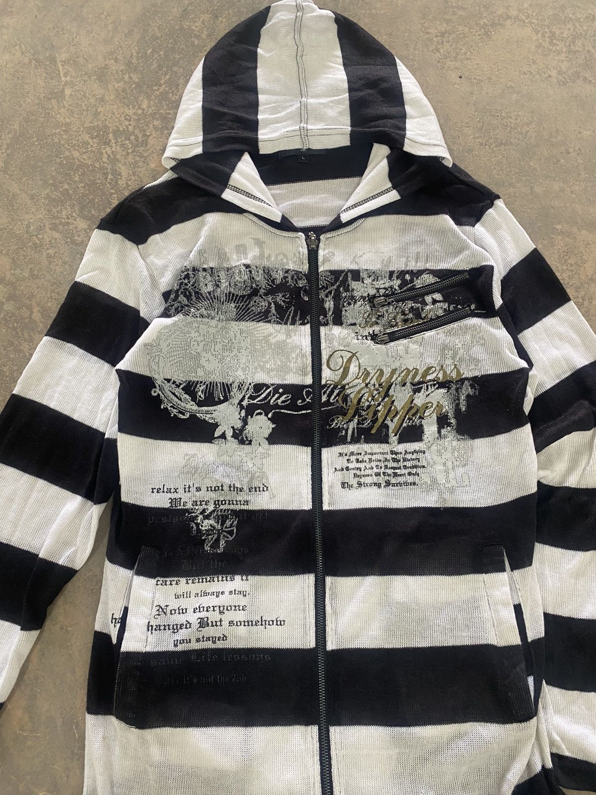 In The Attic Punk Hooded Knitwear Kurt Cobain Grunge 90s lgb Size US M / EU 48-50 / 2 - 19 Thumbnail