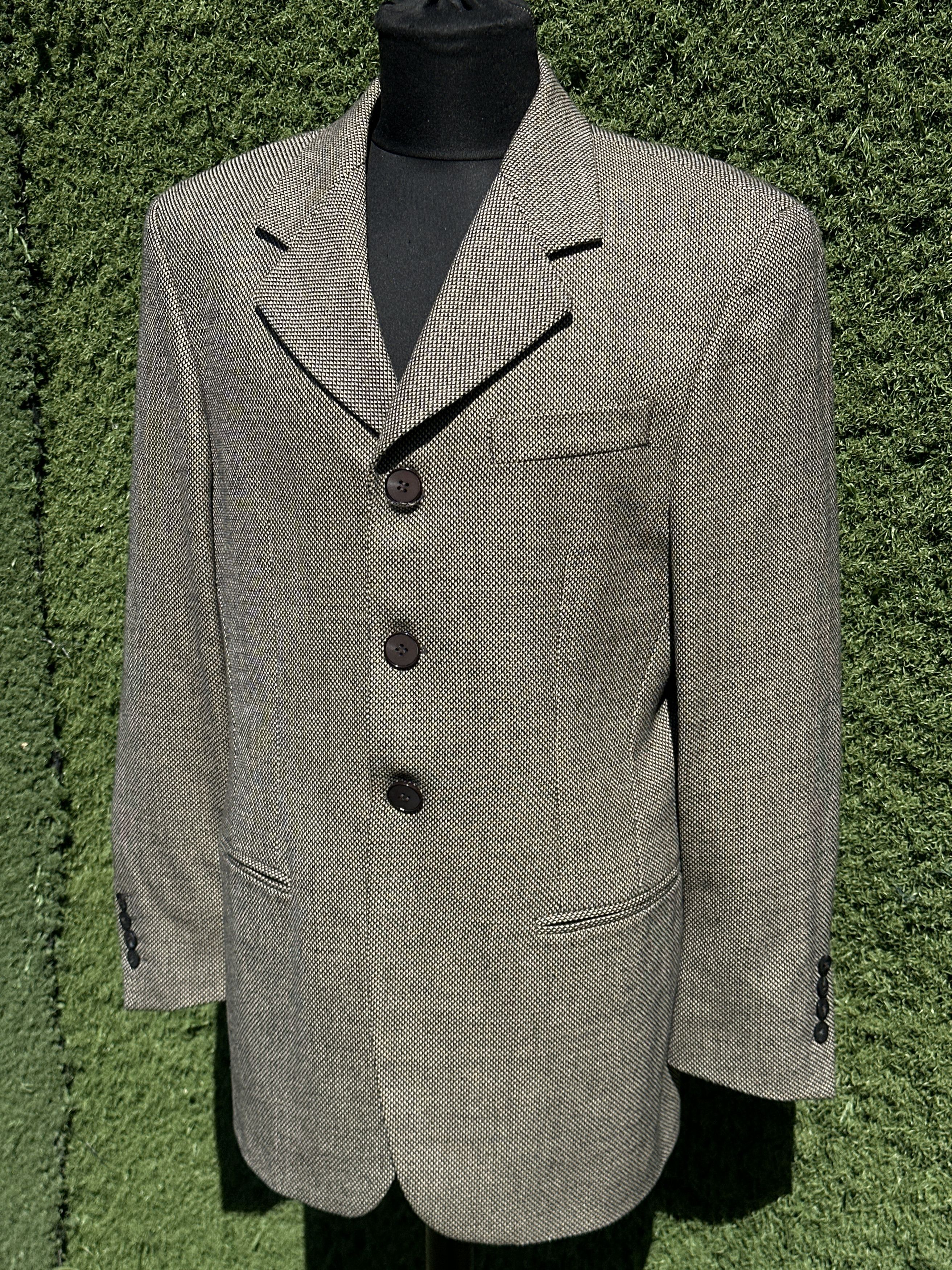 Dolce & Gabbana Dolce & Gabbana D&G Tailored Blazer 3 Button Long Cut 50 Size 50R - 8 Thumbnail