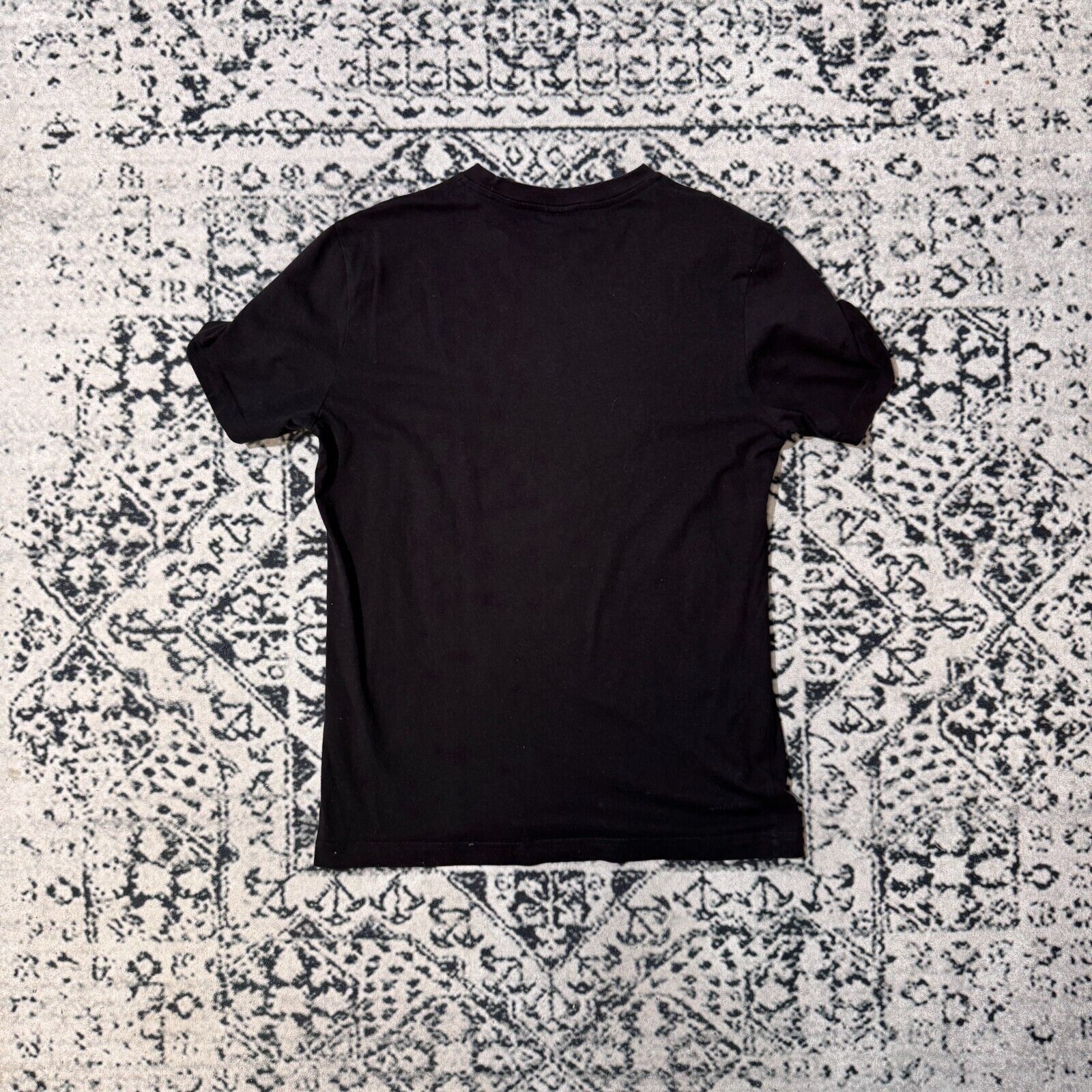 Champion × Vintage Vintage Black Cotton T-Shirt Size M Champion Spellout Logo Size US M / EU 48-50 / 2 - 7 Thumbnail