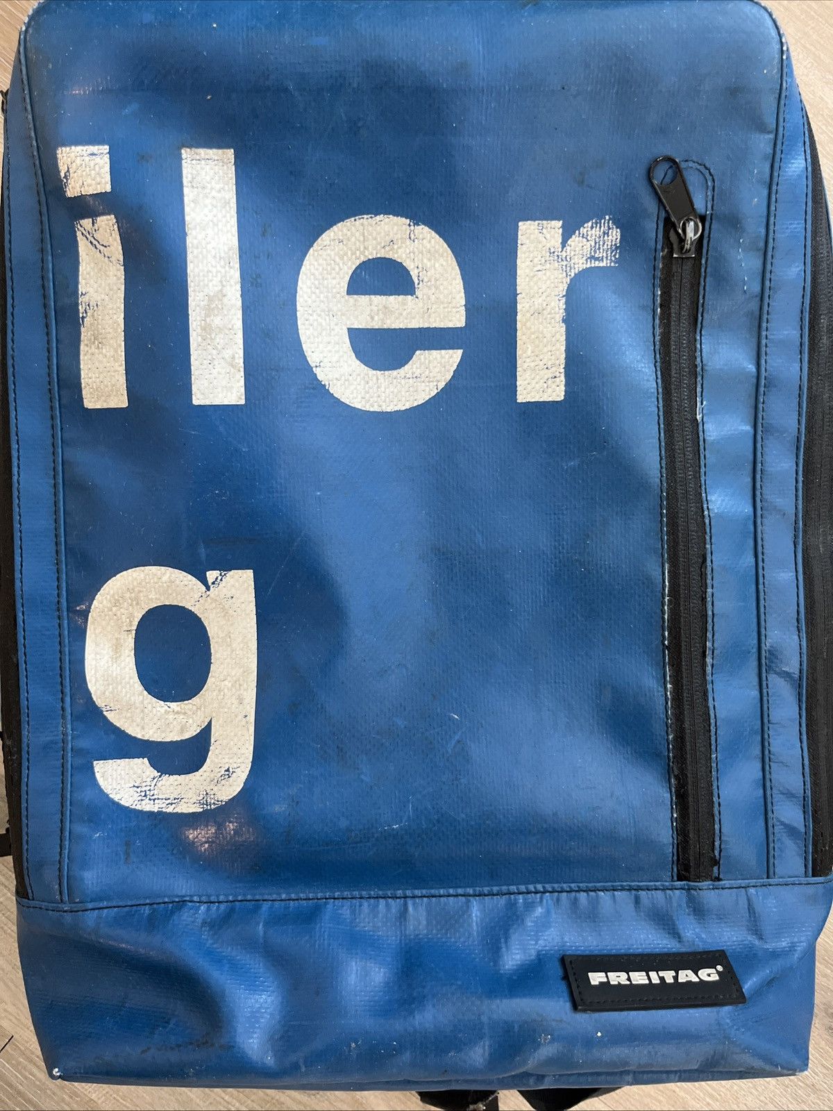 Freitag Freitag F303 Backpack Blue Ilerg Hazzard Size ONE SIZE - 5 Thumbnail