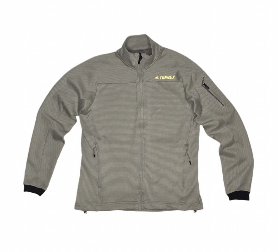 Adidas Adidas Stockhorn Fleece Jacket Mens Sz M Gray Size US M / EU 48-50 / 2 - 1 Thumbnail