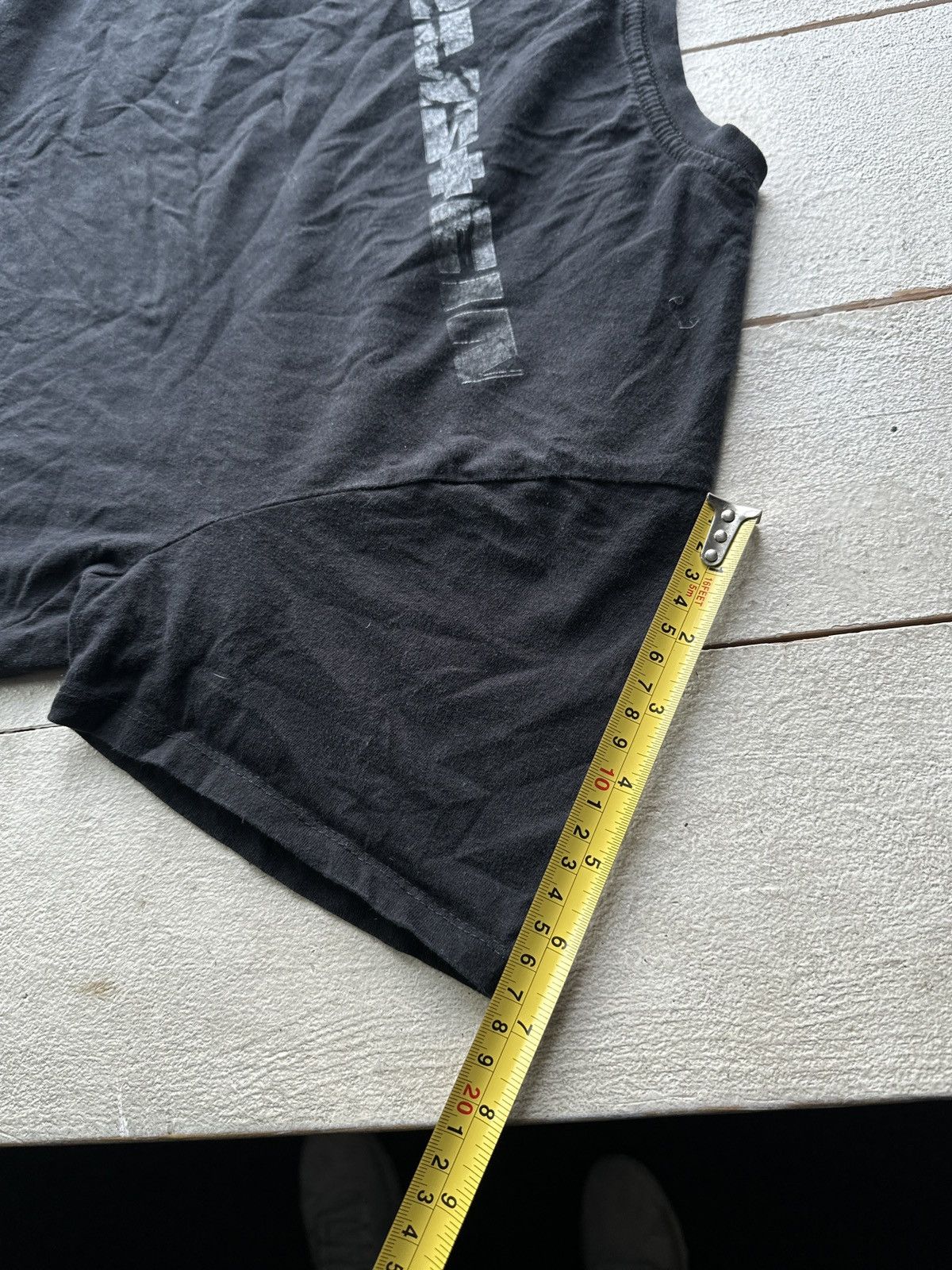 Band Tees RAMMSTEIN🚨 BIG LOGO BLACK TEE RARE ROCK Size M / US 6-8 / IT 42-44 - 17 Thumbnail