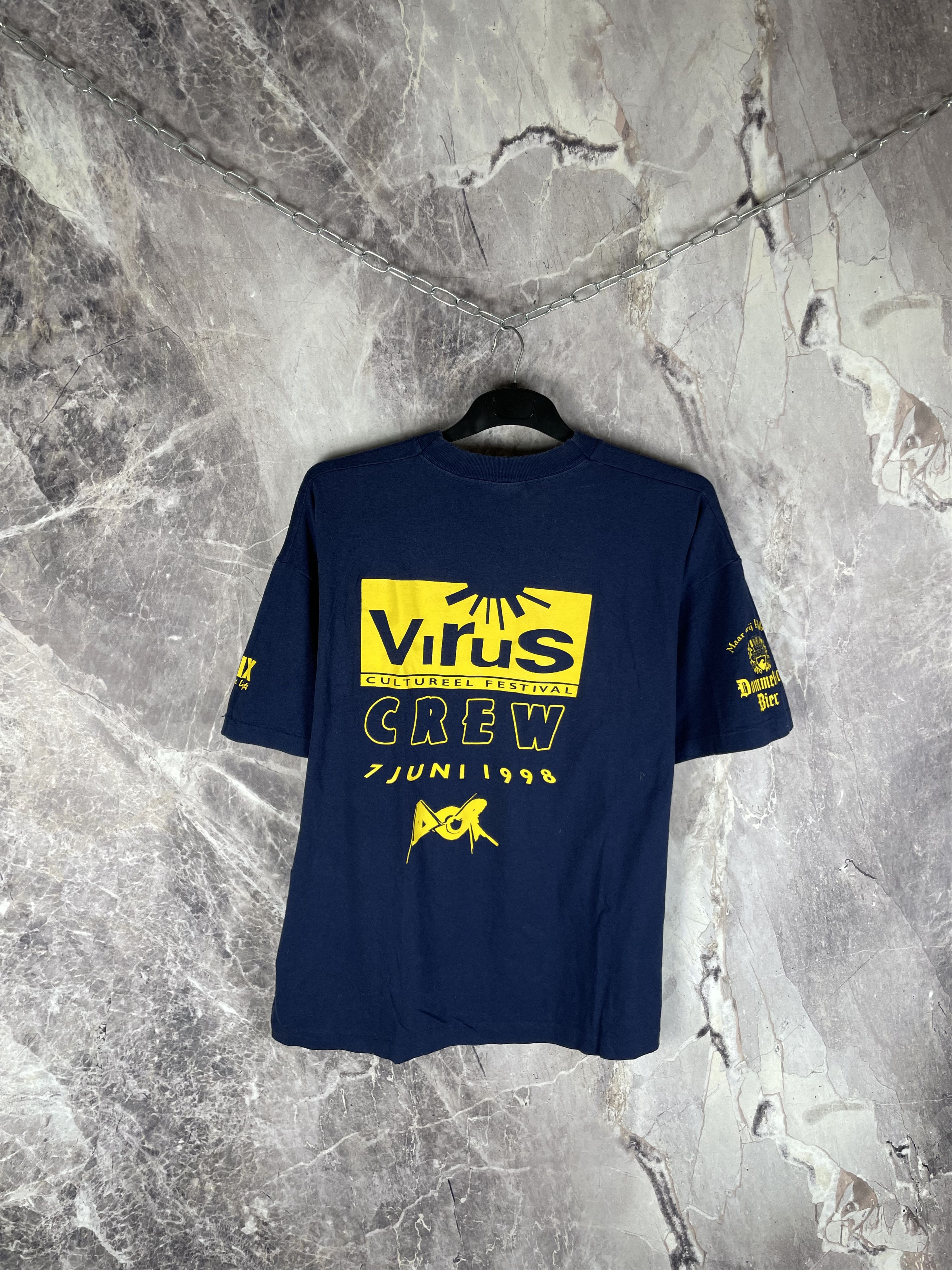 Vintage Vintage 1998 Virus Cultureel Festival Size US XL / EU 56 / 4 - 8 Thumbnail