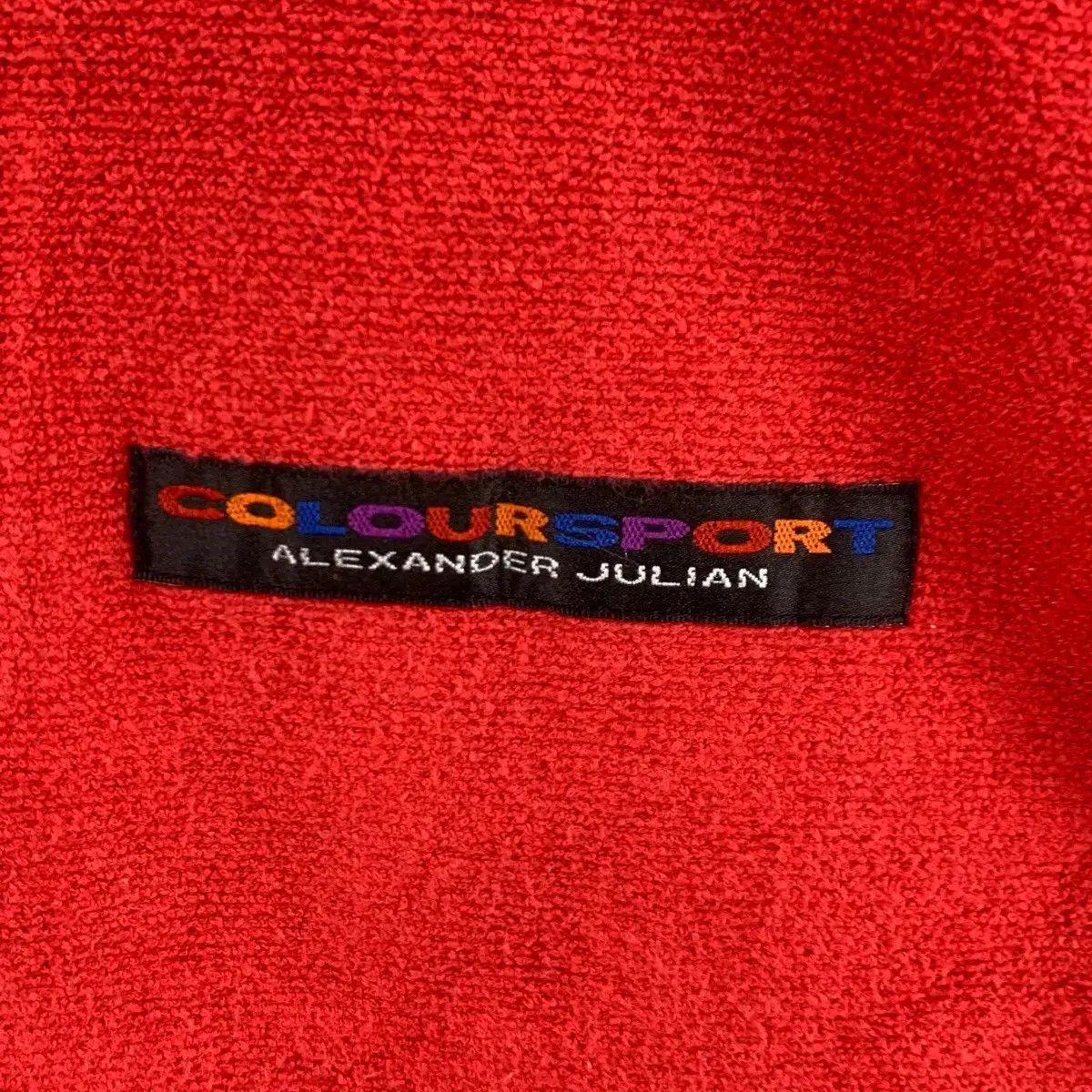 Alexander Julian Vtg ALEXANDER JULIAN COLOURS Half Zipper Sweater Size L / US 10 / IT 46 - 6 Thumbnail