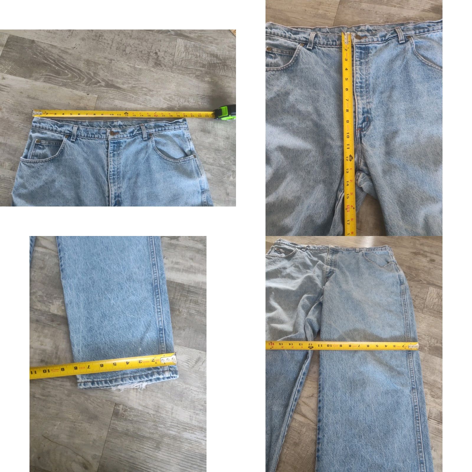 Vintage Vtg Coleman Outdoors Made In USA Men's Blue Jeans 40X30 Distressed VHTF Rare Size US 40 / EU 56 - 9 Thumbnail
