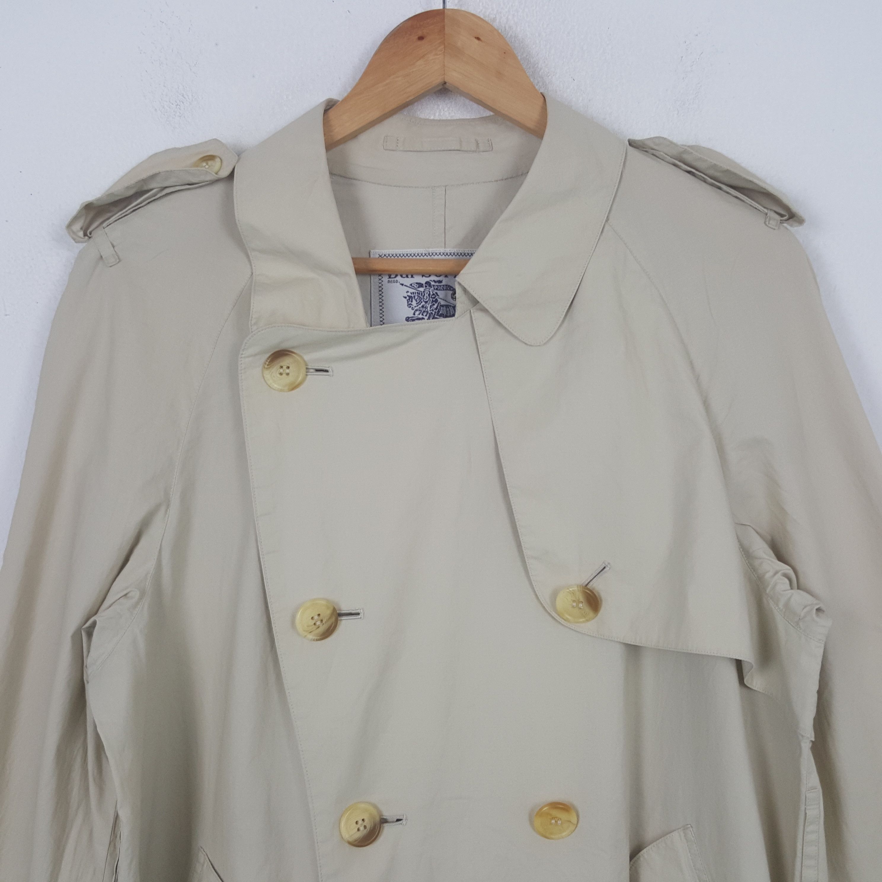 Burberry Vintage Burberrys Italian Brand Trench Jacket RR29 Size US S / EU 44-46 / 1 - 2 Thumbnail
