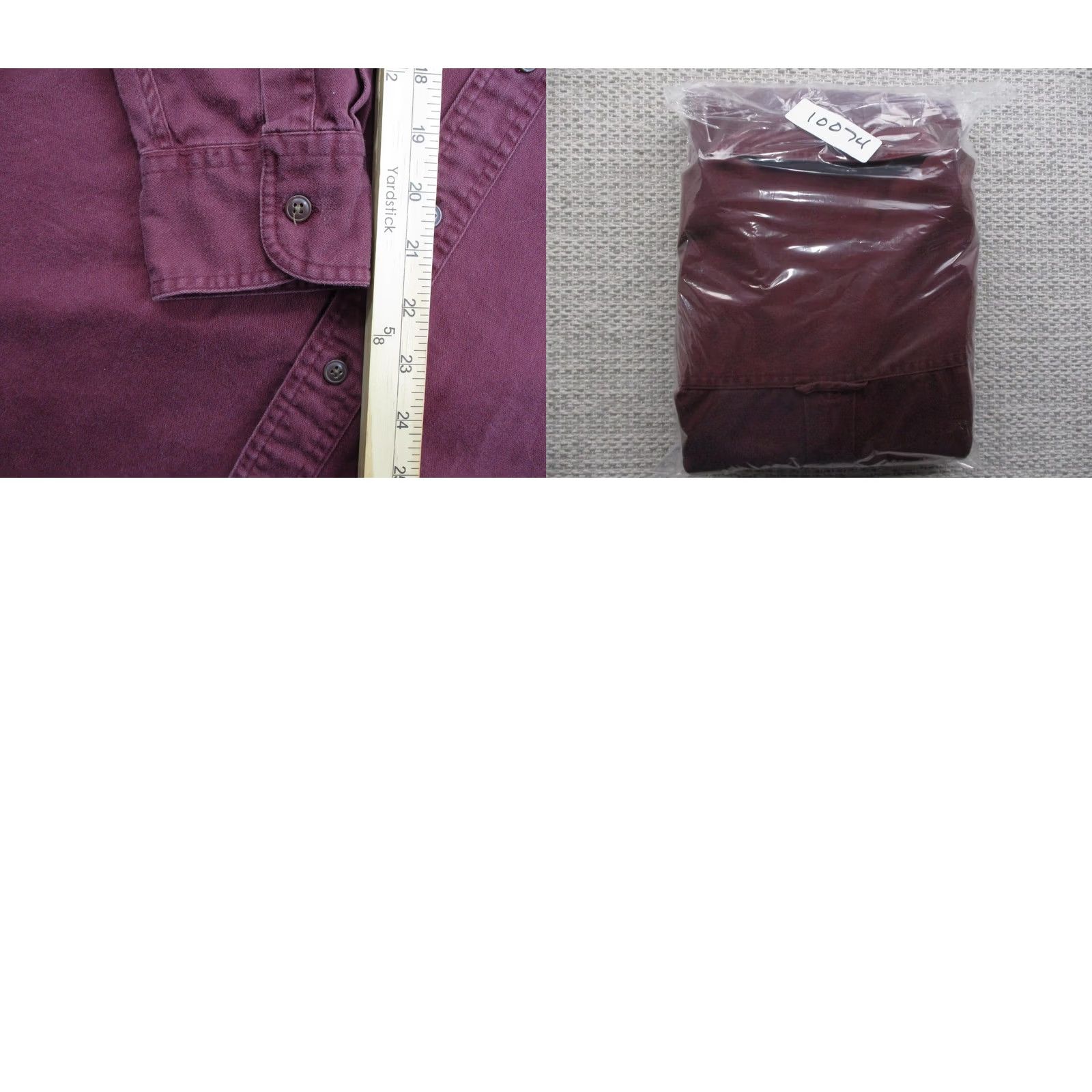 Chaps VINTAGE Chaps Shirt Mens Large Button-Down Crest Classic Preppy Dress Shirt Size 42R - 9 Thumbnail