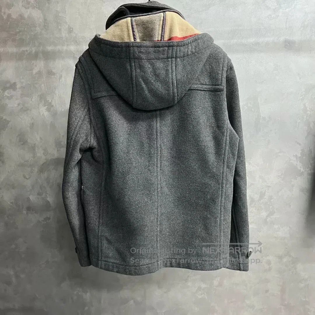 Burberry gray loose hooded jacket by burberry. Size US L / EU 52-54 / 3 - 4 Thumbnail