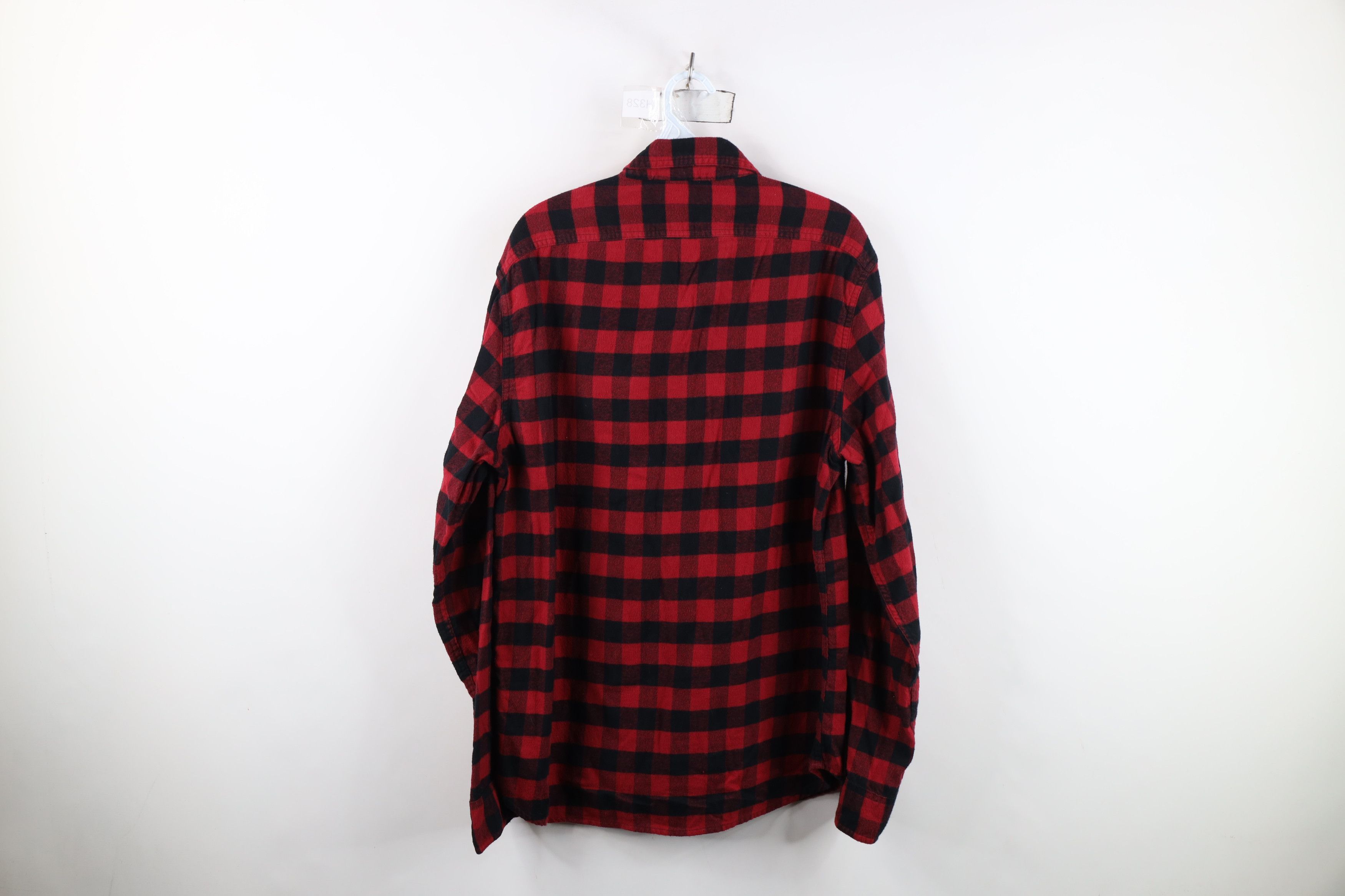J.Crew J Crew Buffalo Plaid Flannel Collared Button Shirt Cotton Size US L / EU 52-54 / 3 - 10 Thumbnail