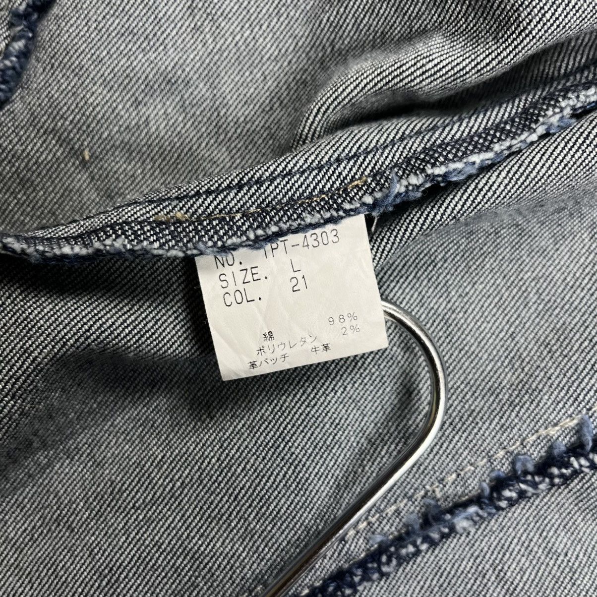 If Six Was Nine 2000s Tornado Mart - Vkei Style Denim Jacket Size US L / EU 52-54 / 3 - 17 Thumbnail