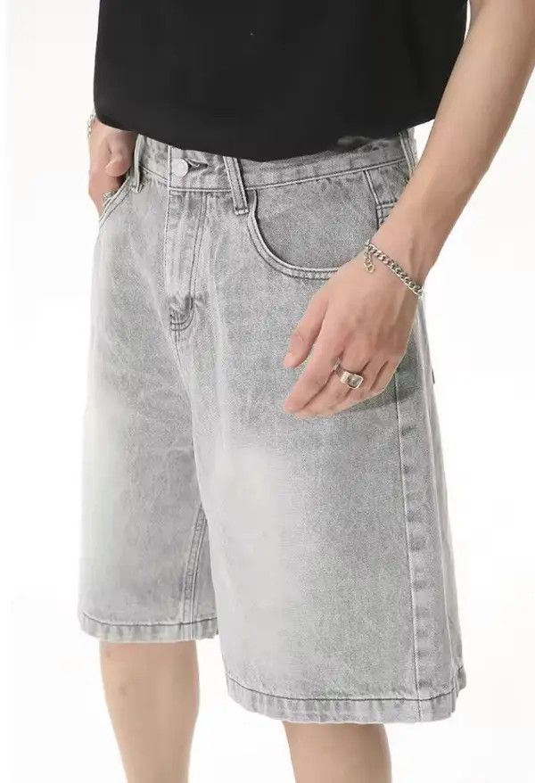 Jean Higuchi x Koike Washed Y2k Shorts jeans Denim Size US 32 / EU 48 - 7 Thumbnail
