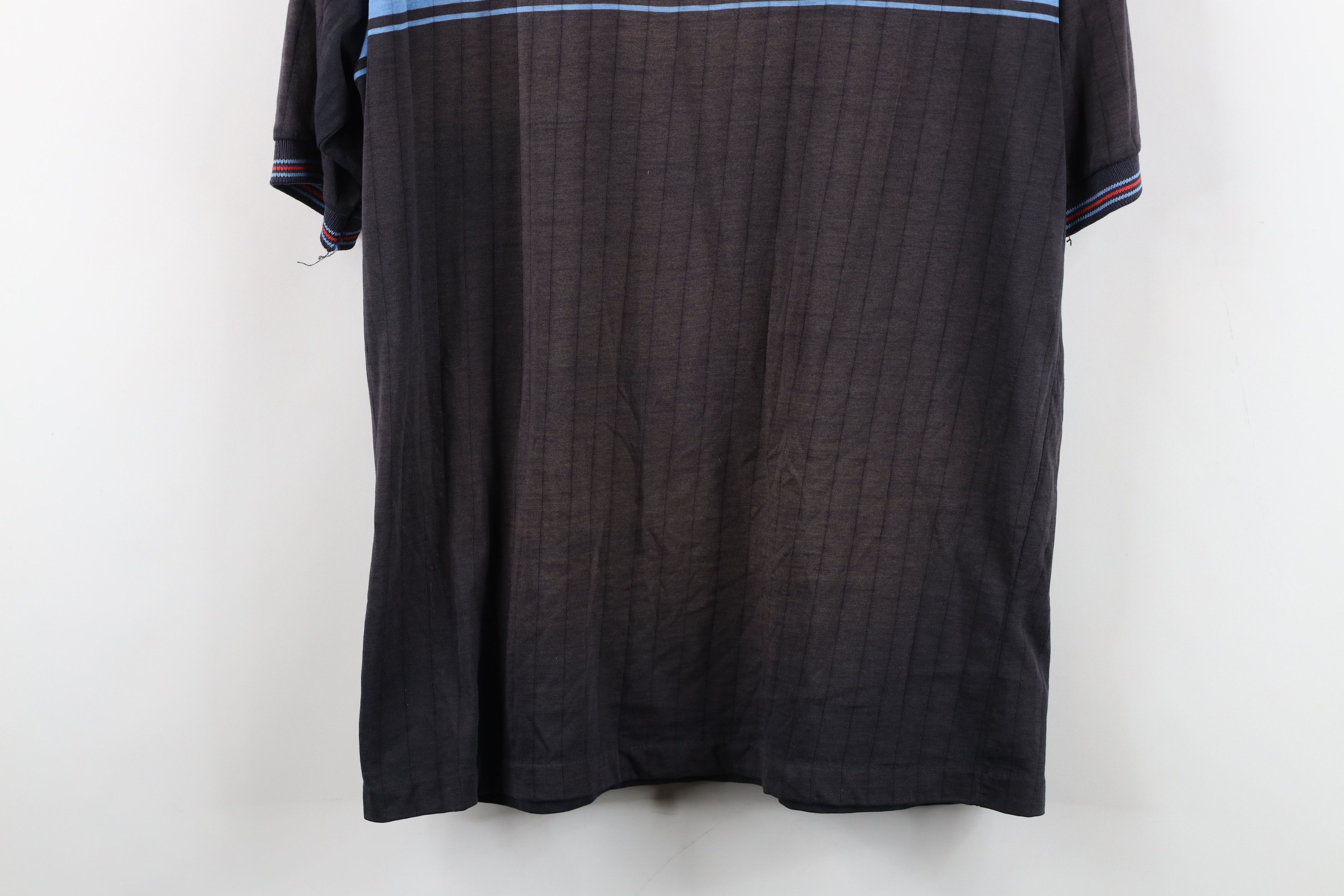 Vintage Vintage 70s Streetwear Striped Sun Faded Golf Polo Shirt USA Size US L / EU 52-54 / 3 - 15 Thumbnail