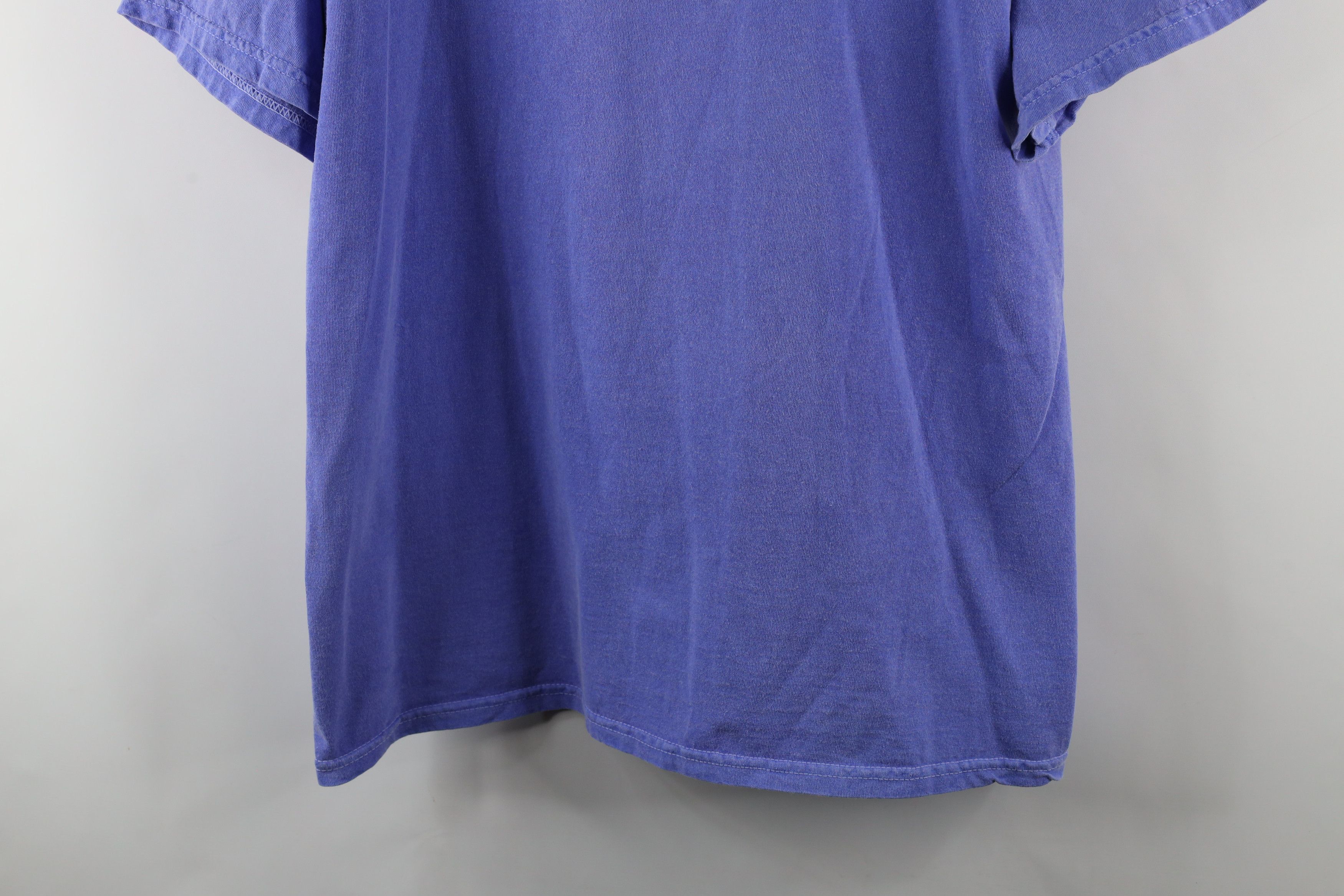 Vintage Vintage 90s Streetwear Stonewash Pigment Dye Maine T-Shirt Size US XL / EU 56 / 4 - 3 Thumbnail