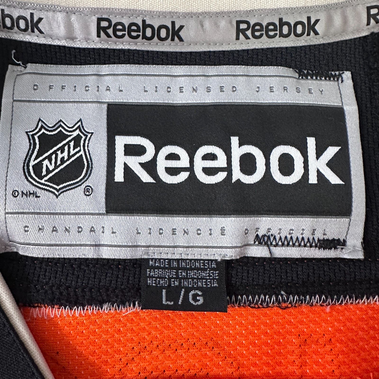 Reebok Reebok NHL Philadelphia Flyers Steve Mason #35 Jersey Mens L Size US L / EU 52-54 / 3 - 7 Thumbnail