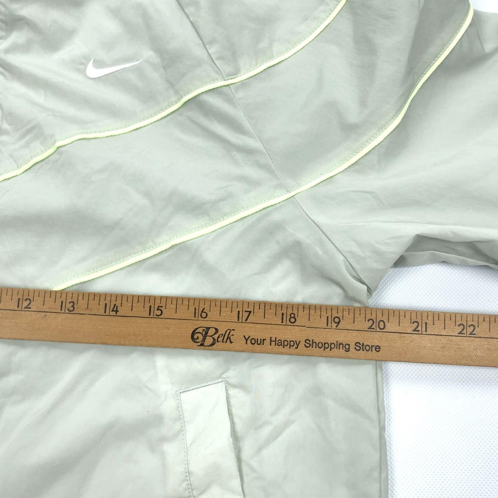 Nike Nike Windrunner Full Zip Jacket Women's S Light Green Running Track Windbreaker Activewear Size S / US 4 / IT 40 - 7 Thumbnail