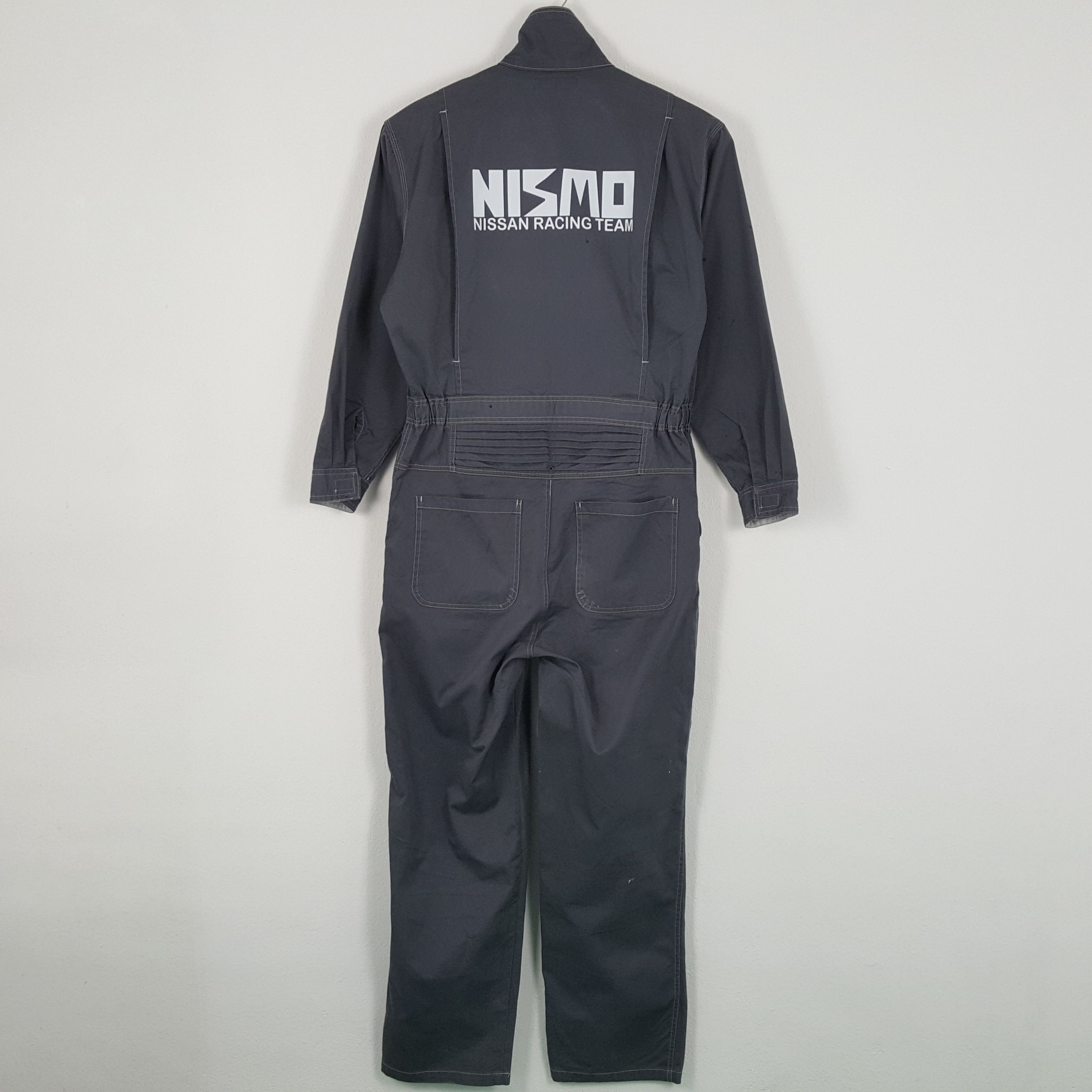 Japanese Brand × Vintage NISMO NISSAN RACING TEAM Workwear Custom Coverall Jacket Size US L / EU 52-54 / 3 - 1 Thumbnail