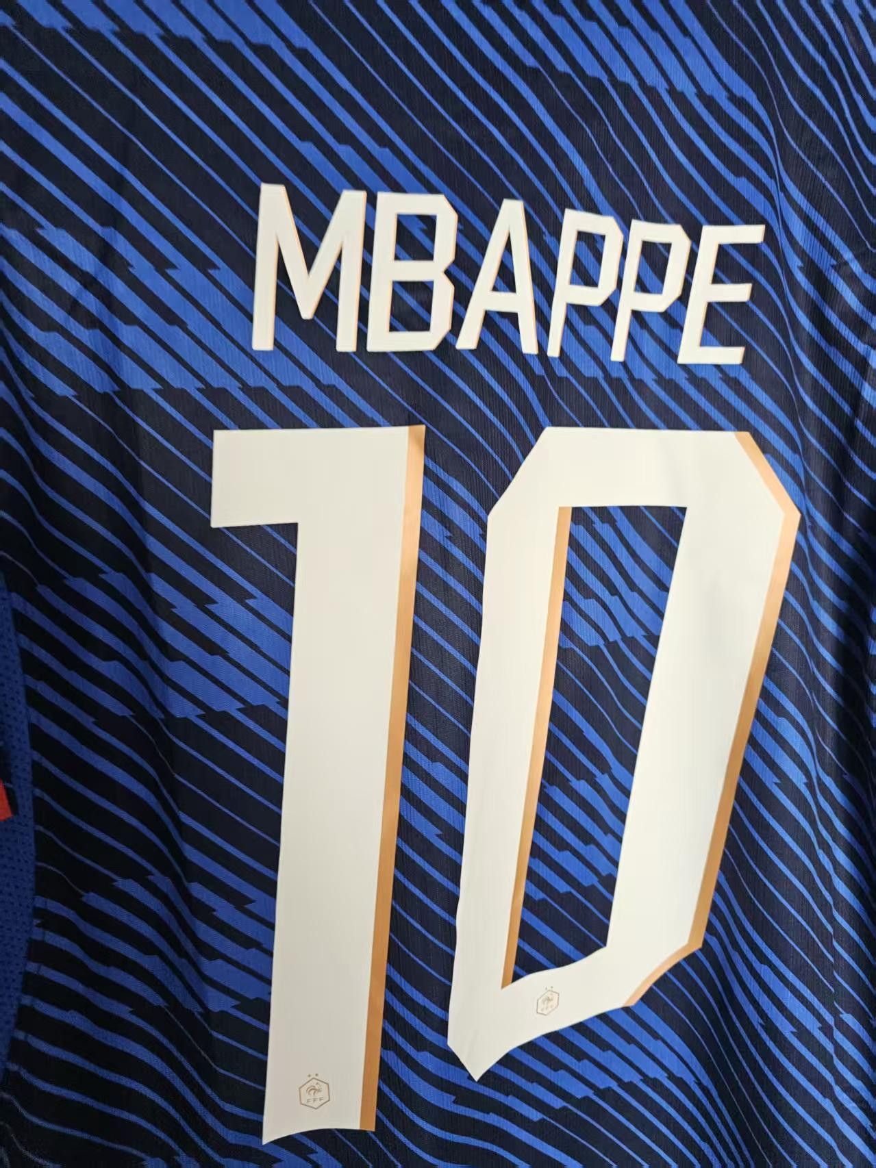 Other 2026 France #10 Kylian Mbappé Soccer Jersey World Cup Home Size US M / EU 48-50 / 2 - 4 Thumbnail