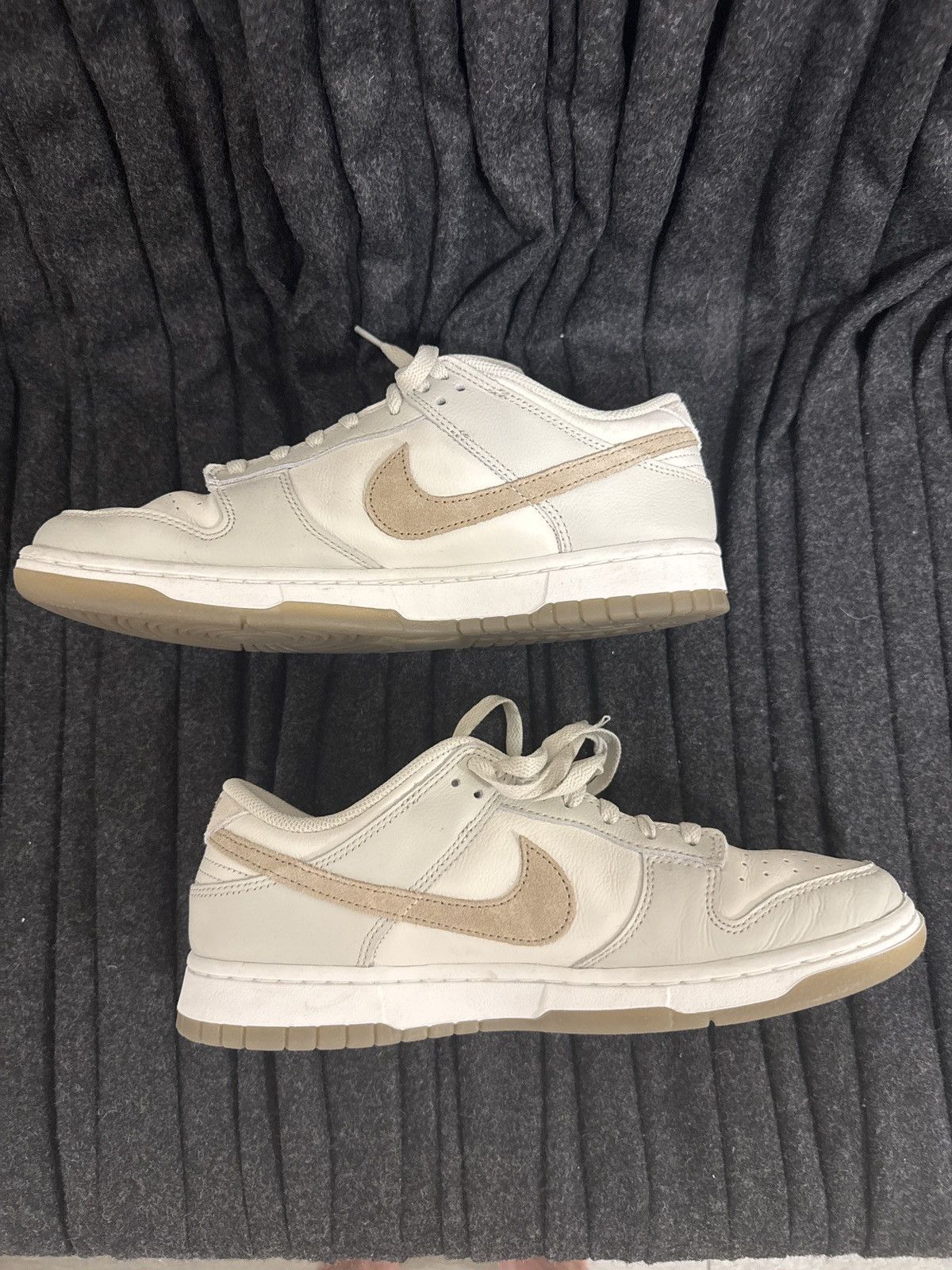 Nike Nike Dunk Low ‘Hemp’ Sail/Gum Size US 9.5 / EU 42-43 - 7 Thumbnail