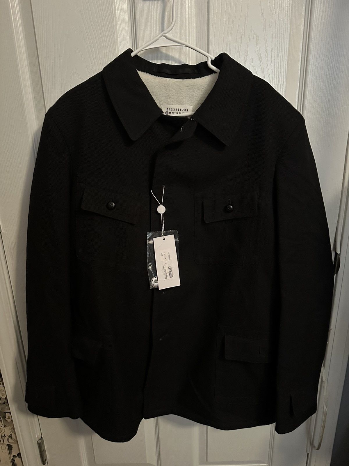 お歳暮 のし Margiela Maison Wool 17AW Jacket Shirt ジャケット・アウター