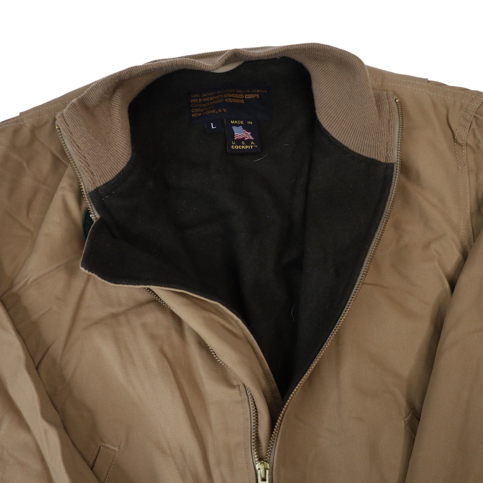 Cockpit USA × Vintage Vintage Cockpit USA Armored Corps Tank jacket Size US L / EU 52-54 / 3 - 7 Thumbnail
