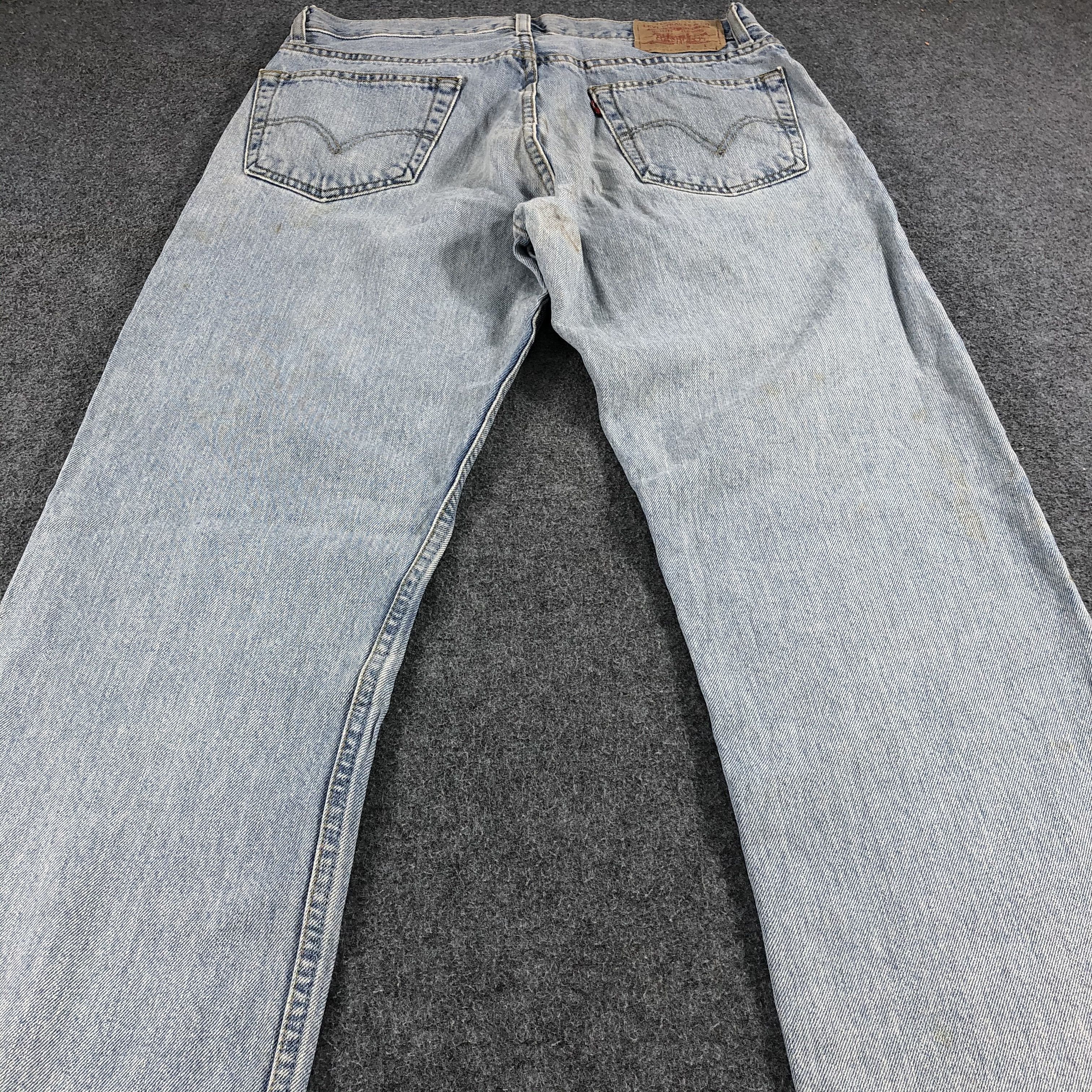 Levi's Vintage Light Wash Levis 505 Jeans-J1224 Size US 33 - 4 Thumbnail