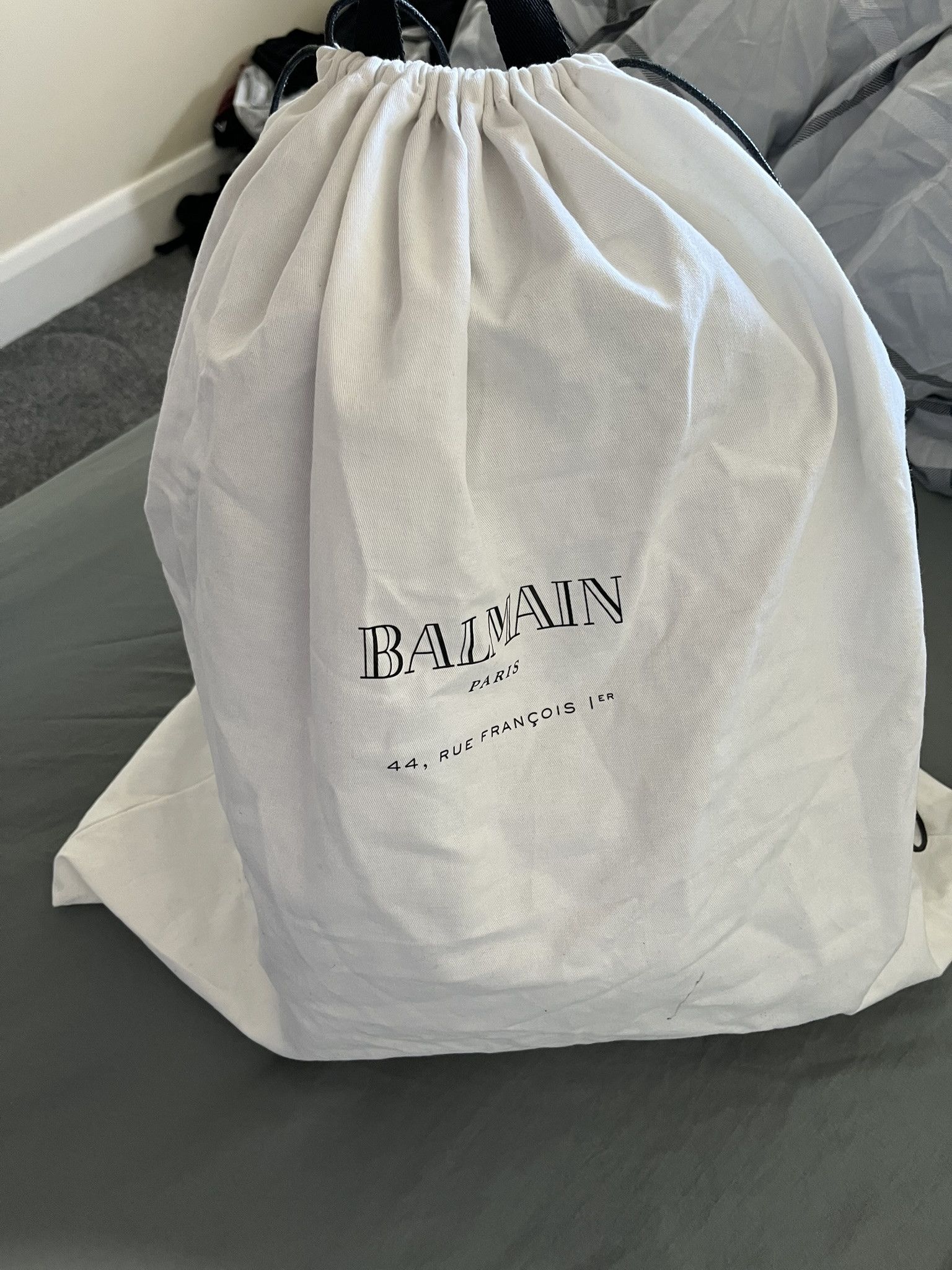 Balmain Balmain All-Over Logo-Pattern Backpack Size ONE SIZE - 12 Thumbnail