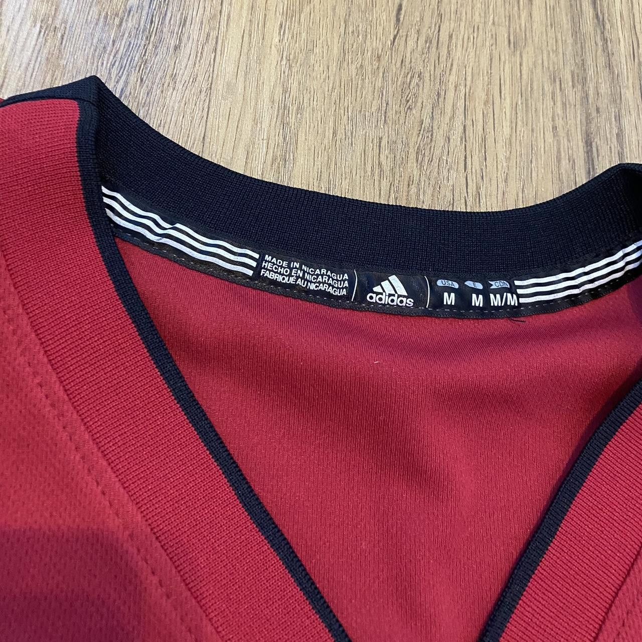 Adidas James Lebron NBA Adidas Miami Heat Shirt basketball Size US M / EU 48-50 / 2 - 5 Thumbnail