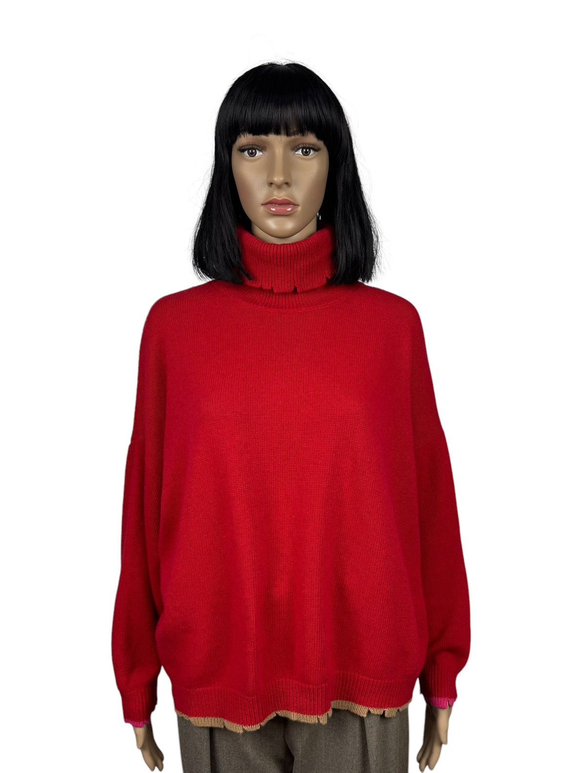 Other Semicouture Wool-Viscose Turtleneck Sweater Decorated size L Size L / US 10 / IT 46 - 1 Thumbnail