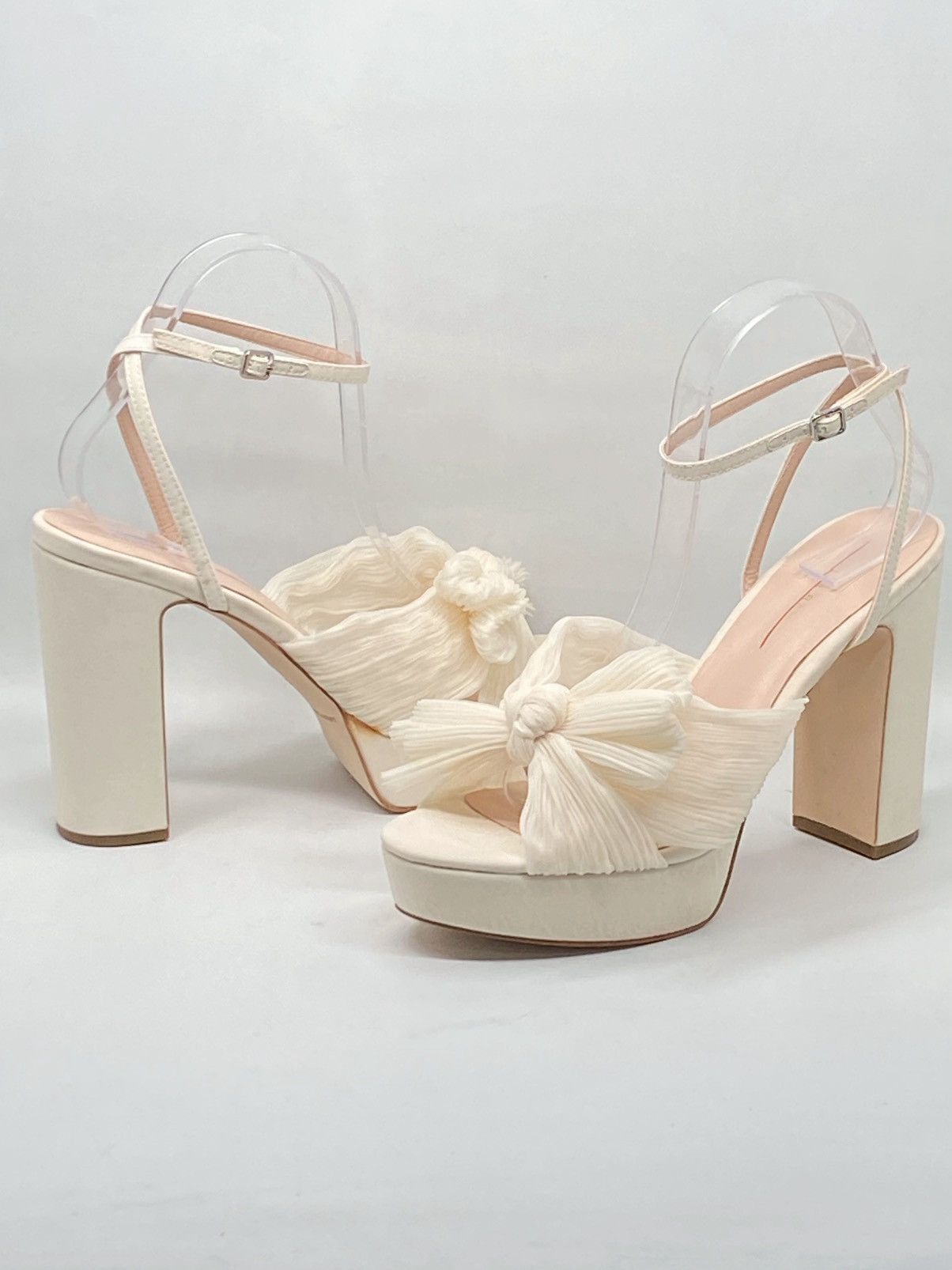 Loeffler Randall Loeffler Randall Platform Bow Heeled Sandals size 8.5 Size US 8.5 / IT 38.5 - 7 Thumbnail