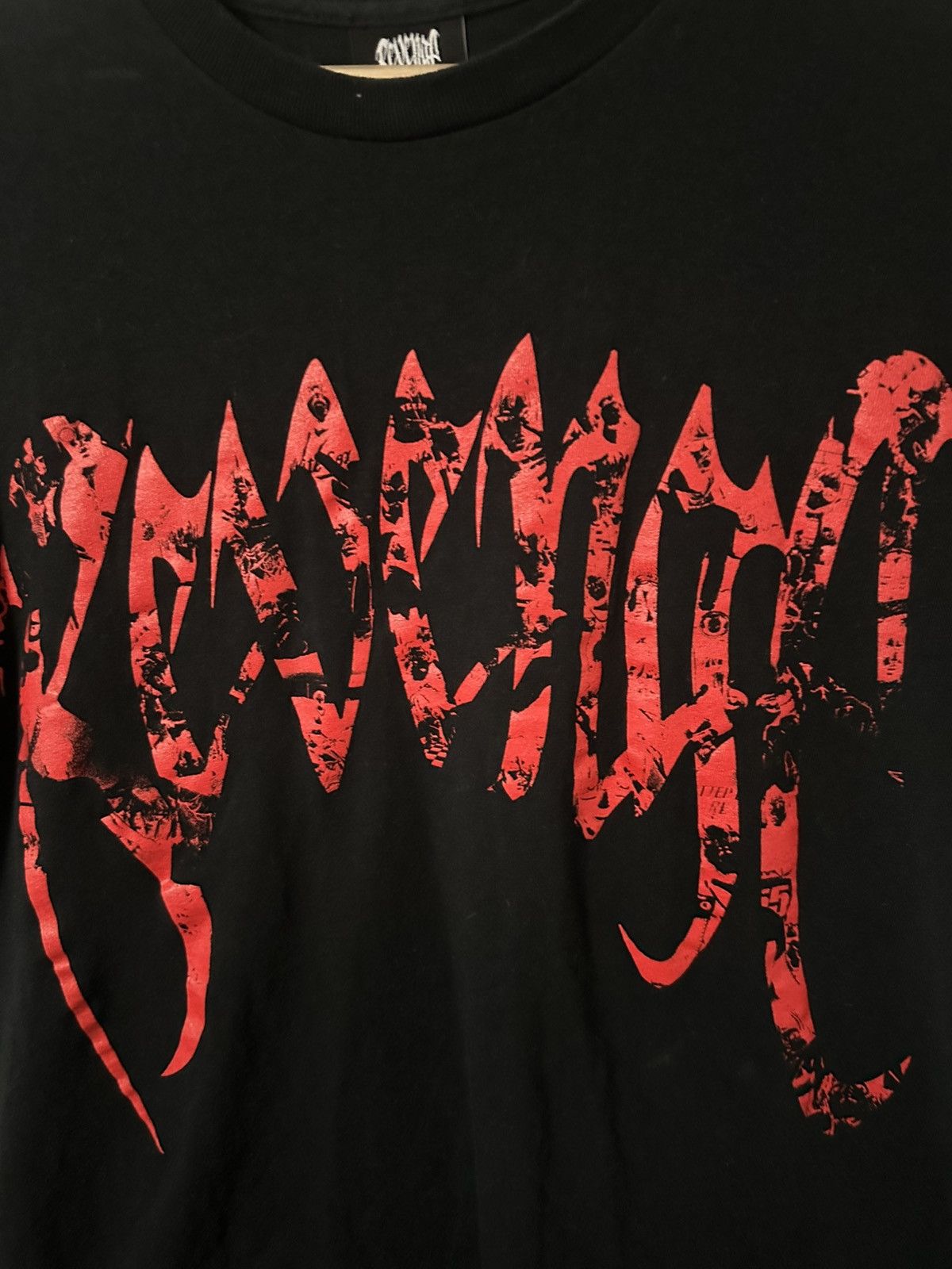 Revenge Revenge T-Shirt Red Logo Size US M / EU 48-50 / 2 - 2 Thumbnail