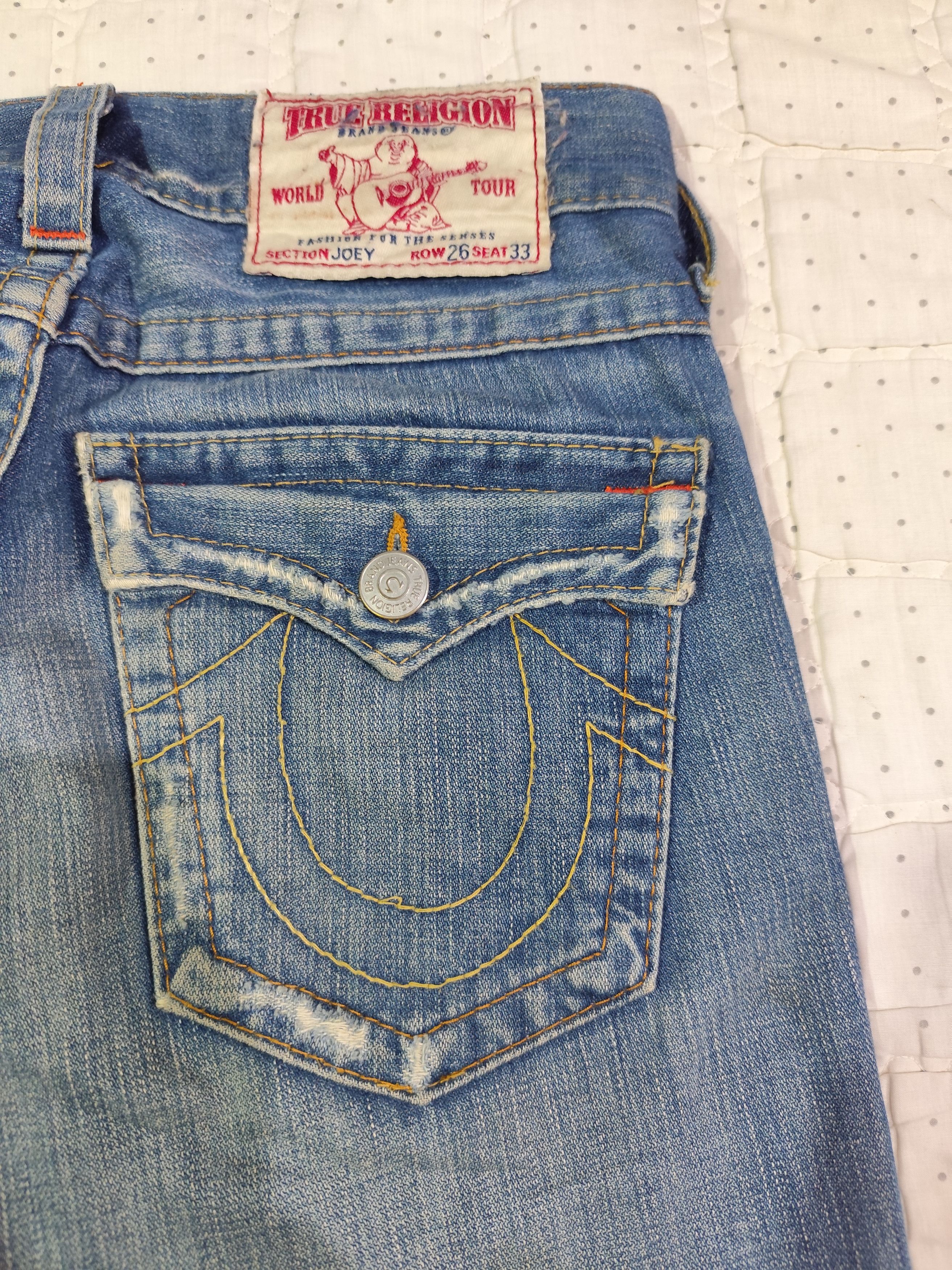 True Religion Vintage True Religion Flare Denim J021 Size 30" / US 8 / IT 44 - 12 Thumbnail
