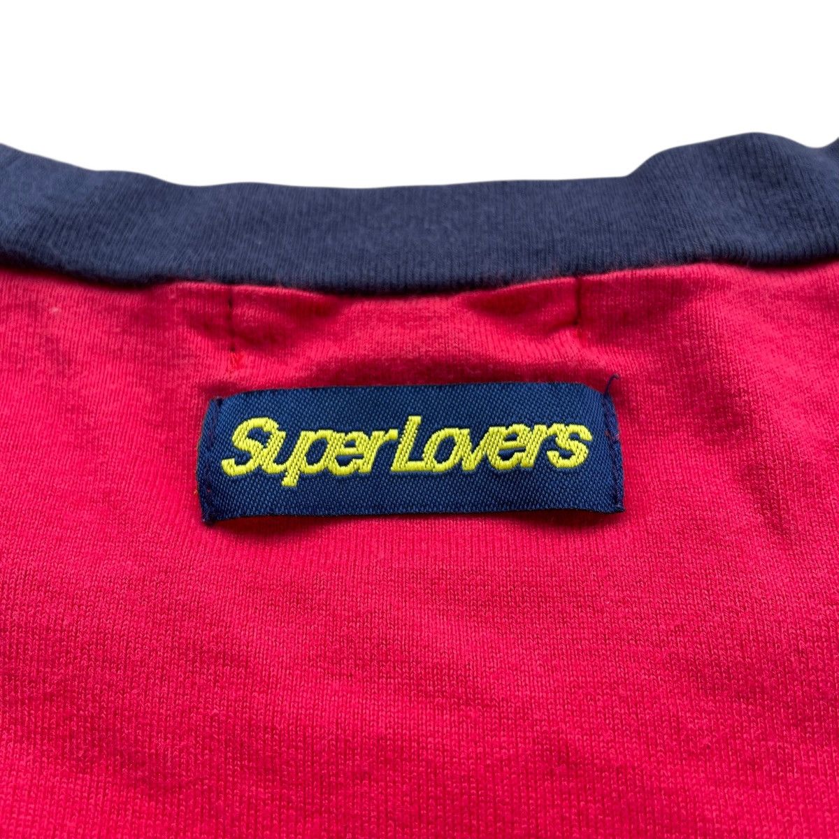 Super Lovers 🇯🇵 VINTAGE 90s ICONIC SUPER LOVERS RAGLAN TSHIRT Size M / US 6-8 / IT 42-44 - 10 Thumbnail