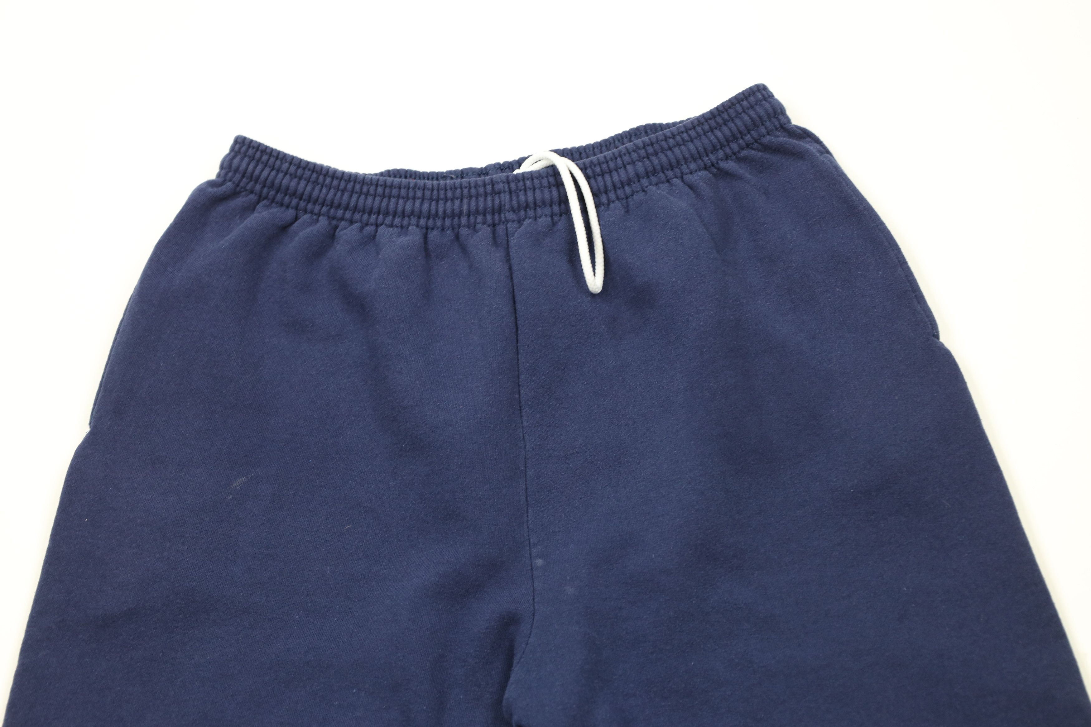 Vintage Vintage 90s Streetwear Blank Cuffed Sweatpants Joggers Size US 34 / EU 50 - 2 Thumbnail
