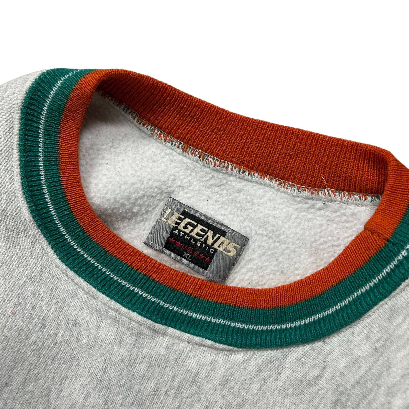 NFL VTG 90s MIAMI DOLPHINS MARINO LEGENDS SPELL OUT SWEATSHIRT Size US XL / EU 56 / 4 - 4 Thumbnail