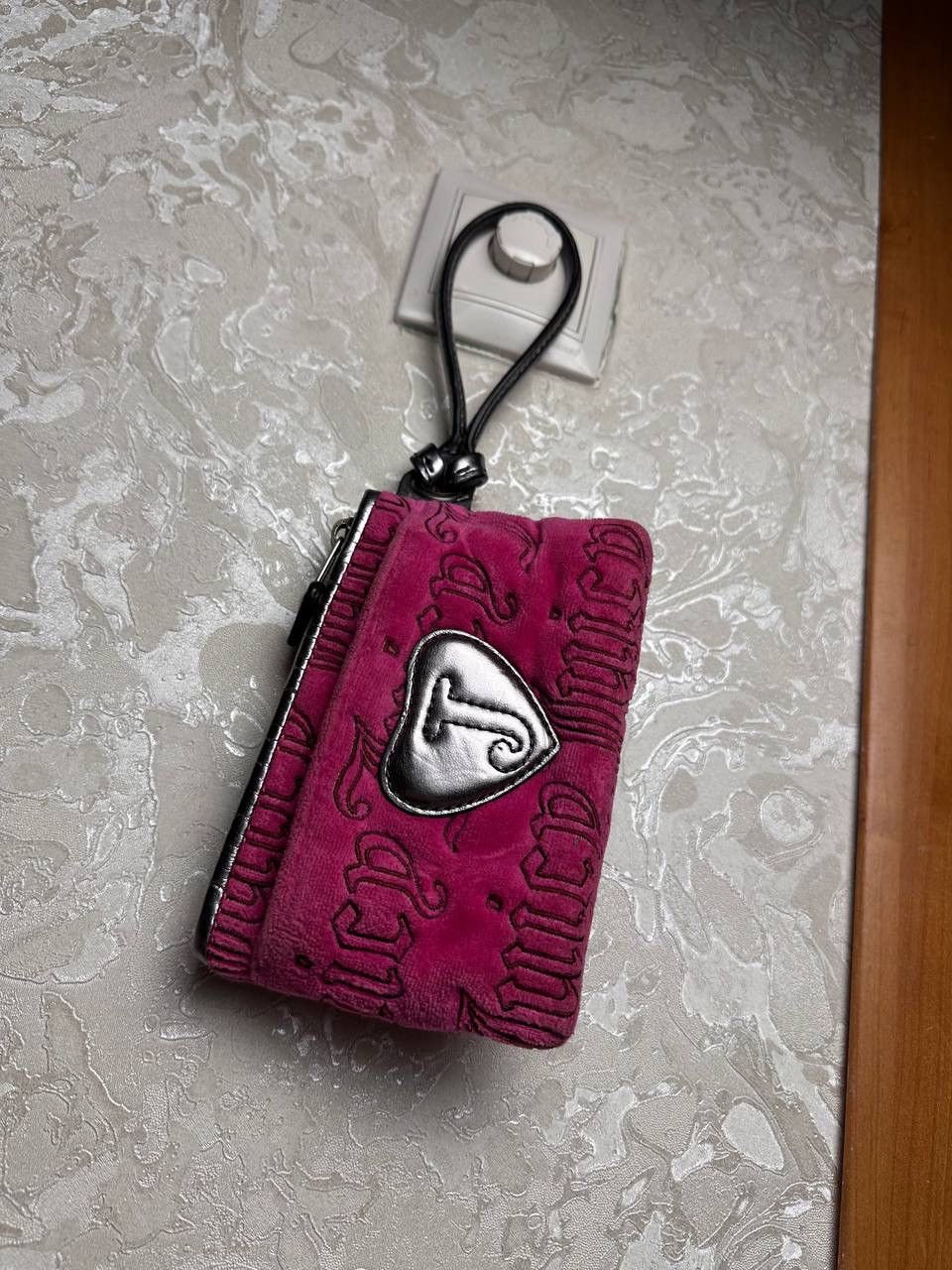 Juicy Couture Juicy Couture Vintage Velour Y2K Wallet Rare Barbie Style Size ONE SIZE - 4 Thumbnail