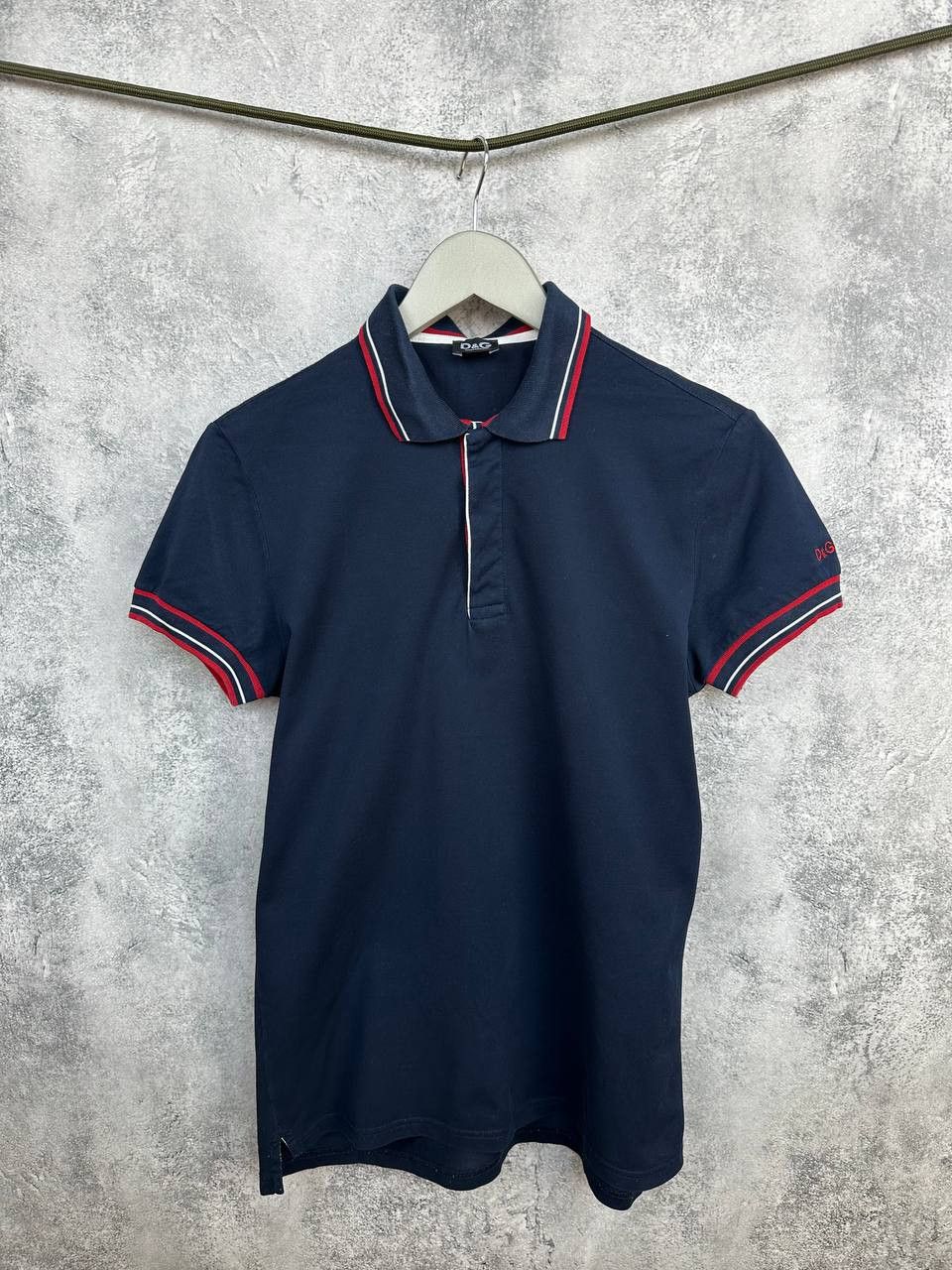 Dolce & Gabbana Dolce & Gabbana Polo Shirt Twin Tipped Short Sleeve Slim Fit Size US L / EU 52-54 / 3 - 1 Thumbnail