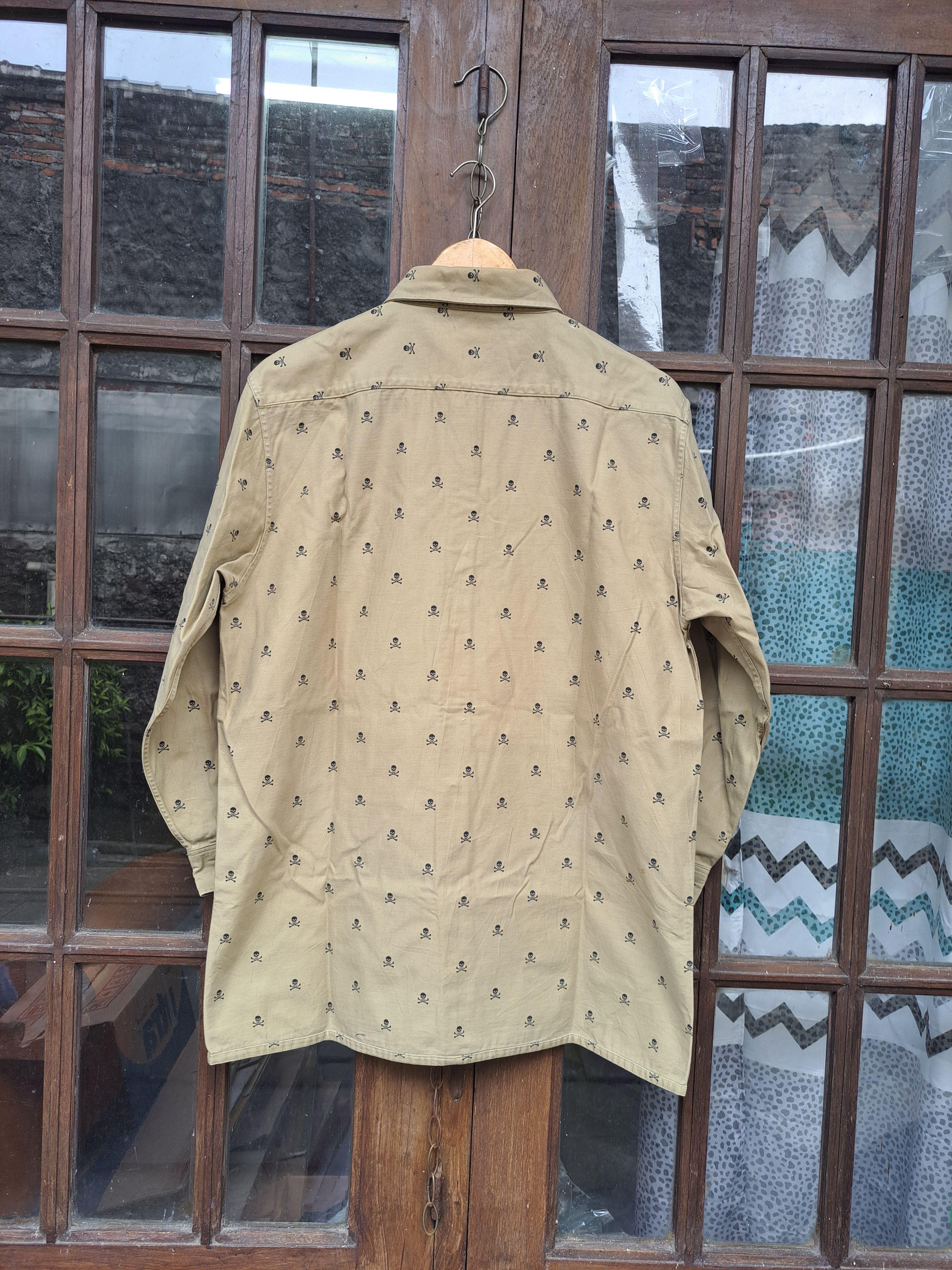 Pointer POINTER Reversible Button Shirt 3/4 Sleeve Mens Large Size US L / EU 52-54 / 3 - 3 Thumbnail