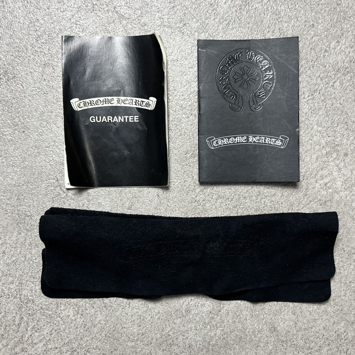 Chrome Hearts Chrome hearts AMPED Leather Flame Sunglasses Size ONE SIZE - 11 Thumbnail